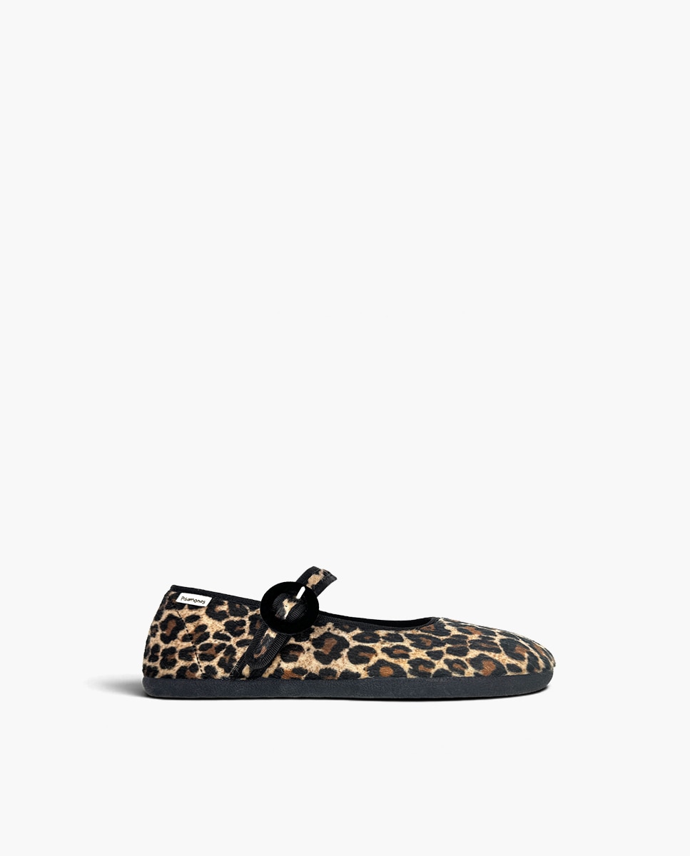 Merceditas de niña barefoot animal print - Pisamonas - Estampado Estampado-1