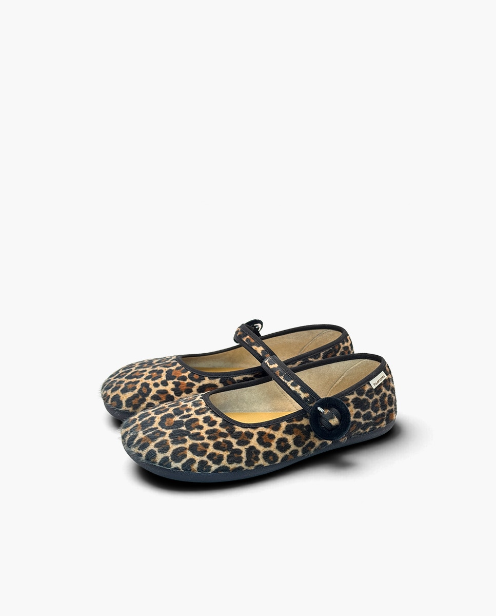 Merceditas de niña barefoot animal print - Pisamonas - Estampado Estampado-3