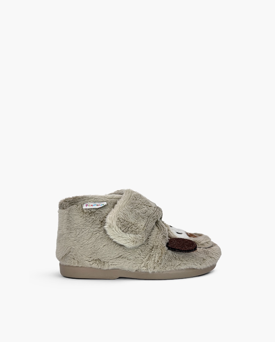 Imagen 0 de Zapatillas de casa cerradas de niña casa animales pelito Topo