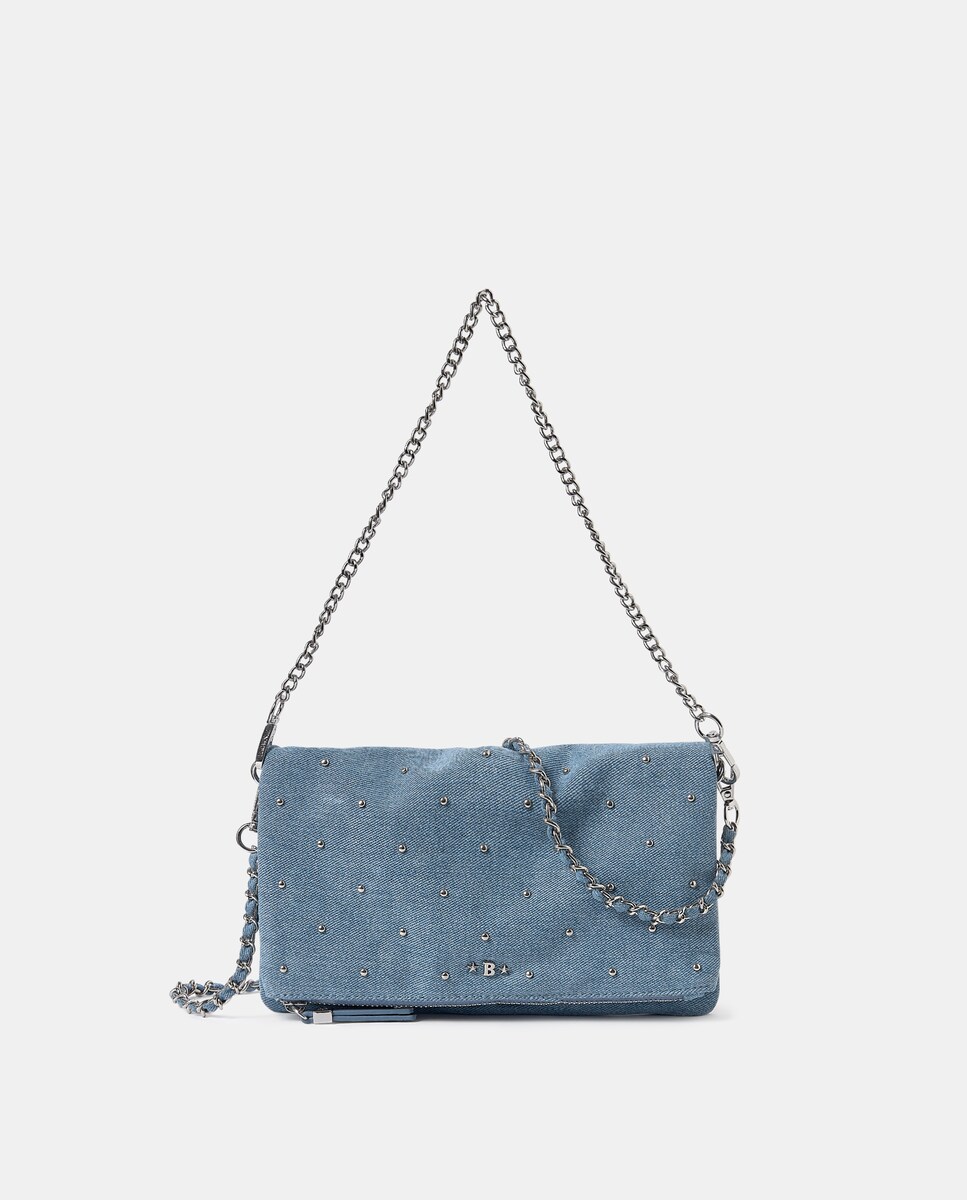 Brownie Bolso Cadena Gris Mini Bolso Brownie