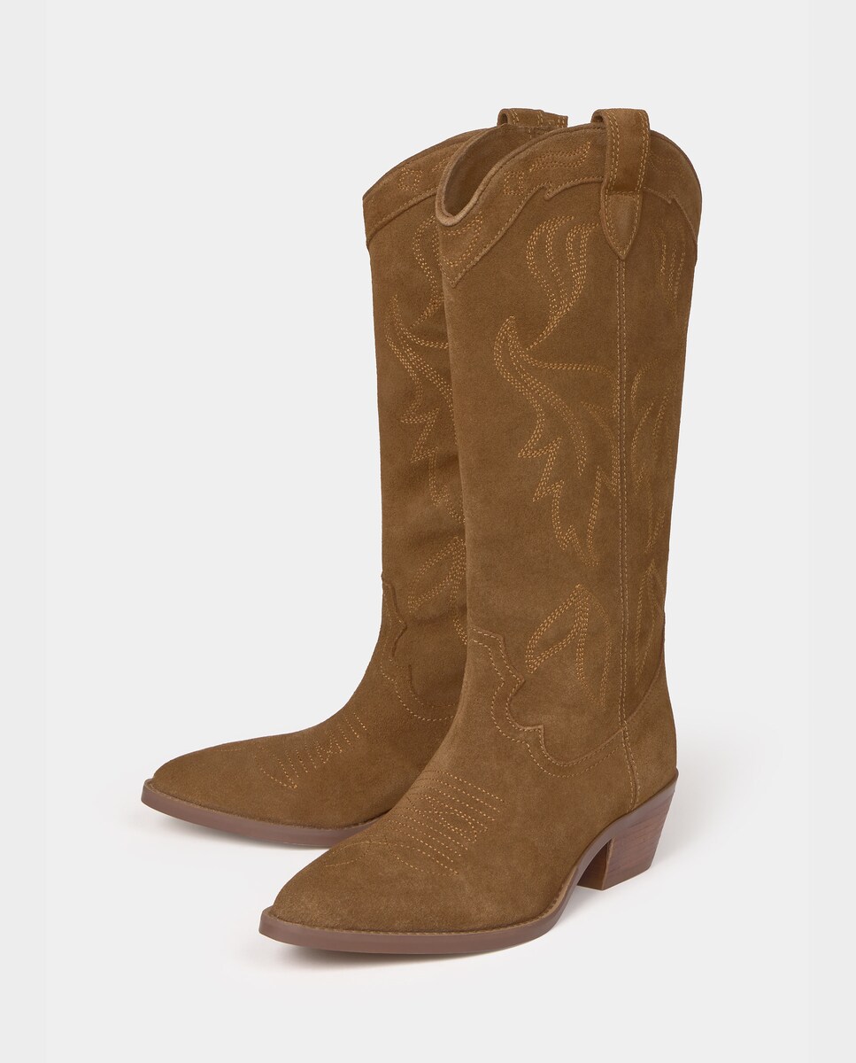 Corte Inglés Zara Botines Cowboy Mujer Botas De Mujer De Piel