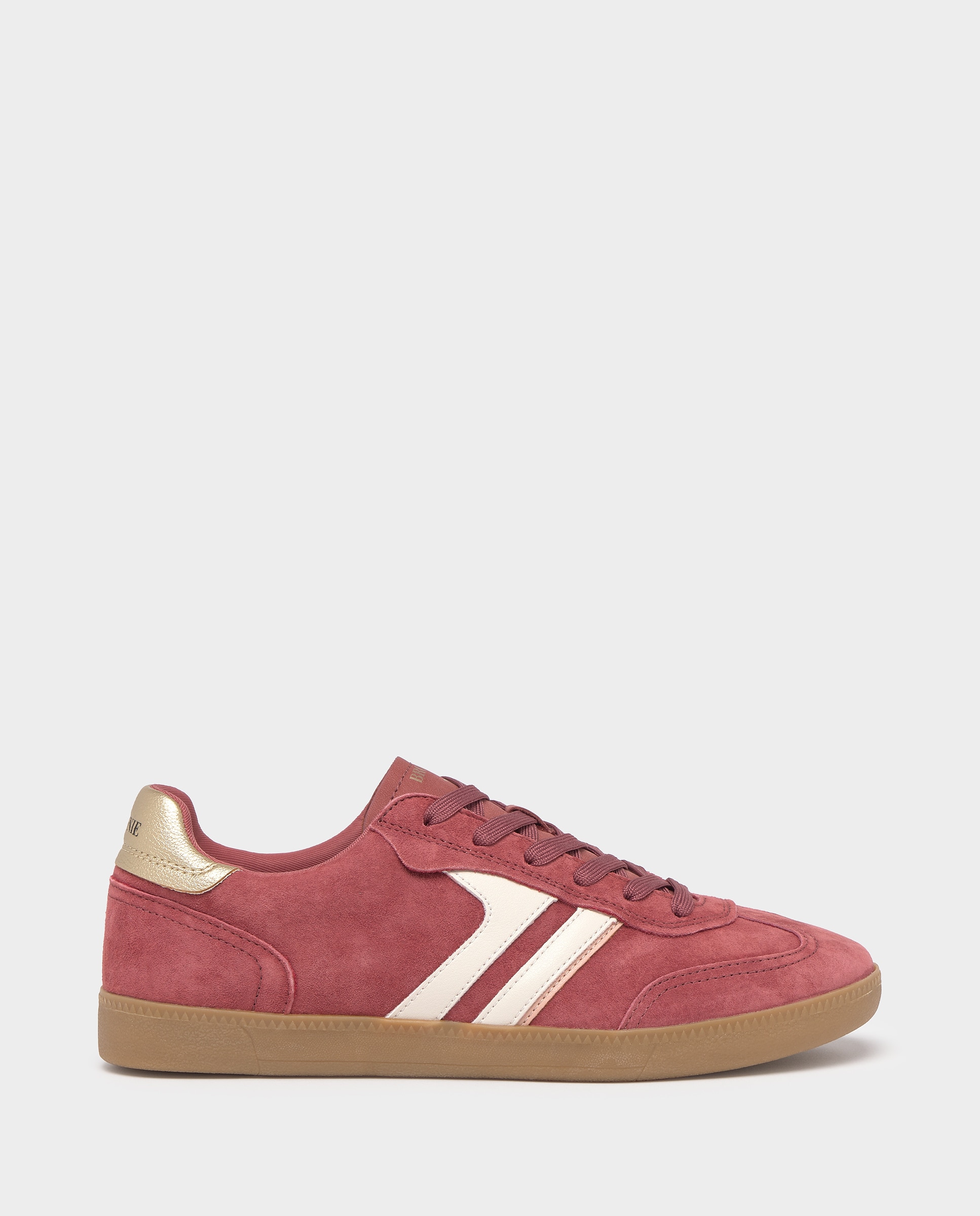 Brownie - Zapatillas deportivas de mujer con cordones y plano.