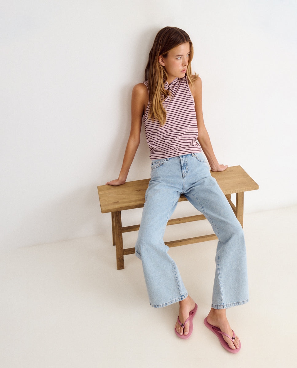 Sandalias havaianas de mujer en colaboración con brownie - Rosa Rosa-3
