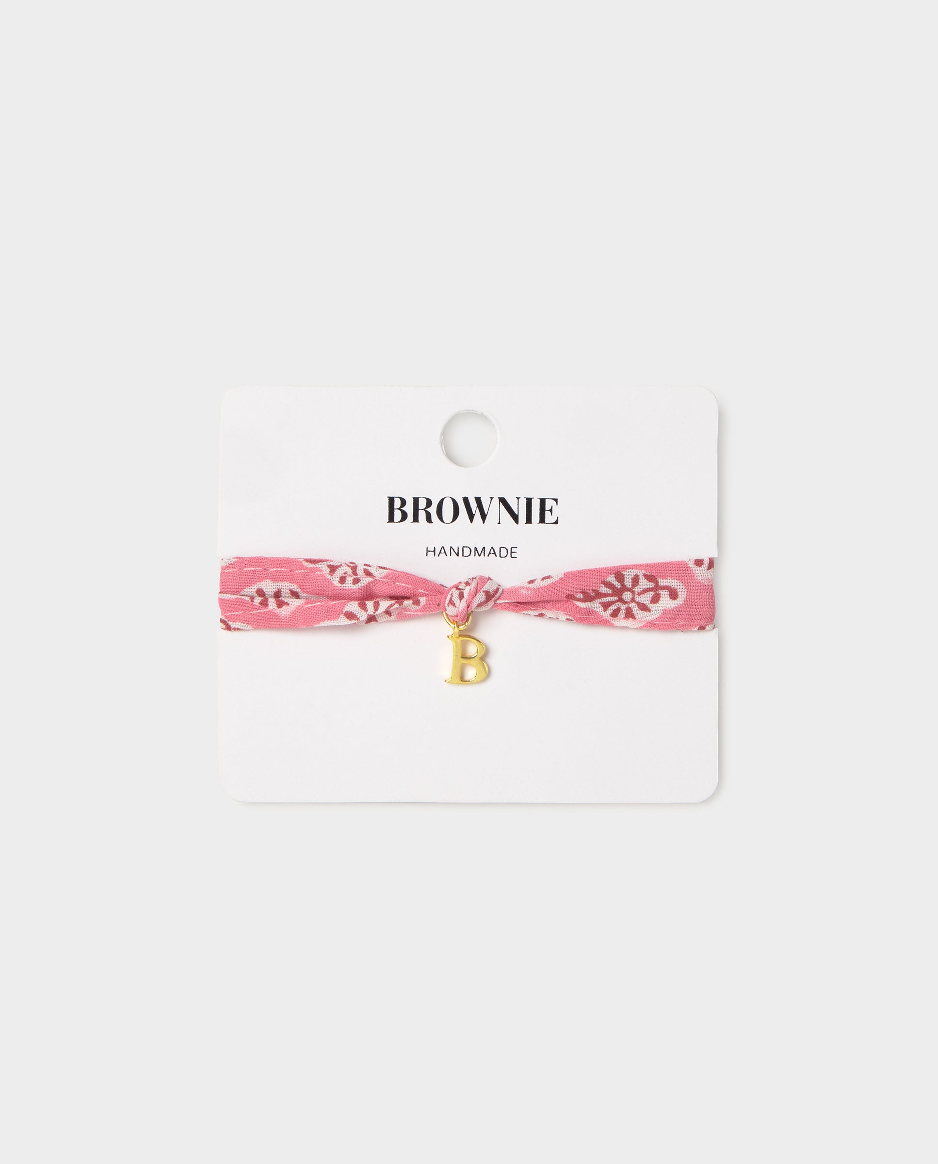 Imagen 0 de Pulsera con inicial b Dorado
