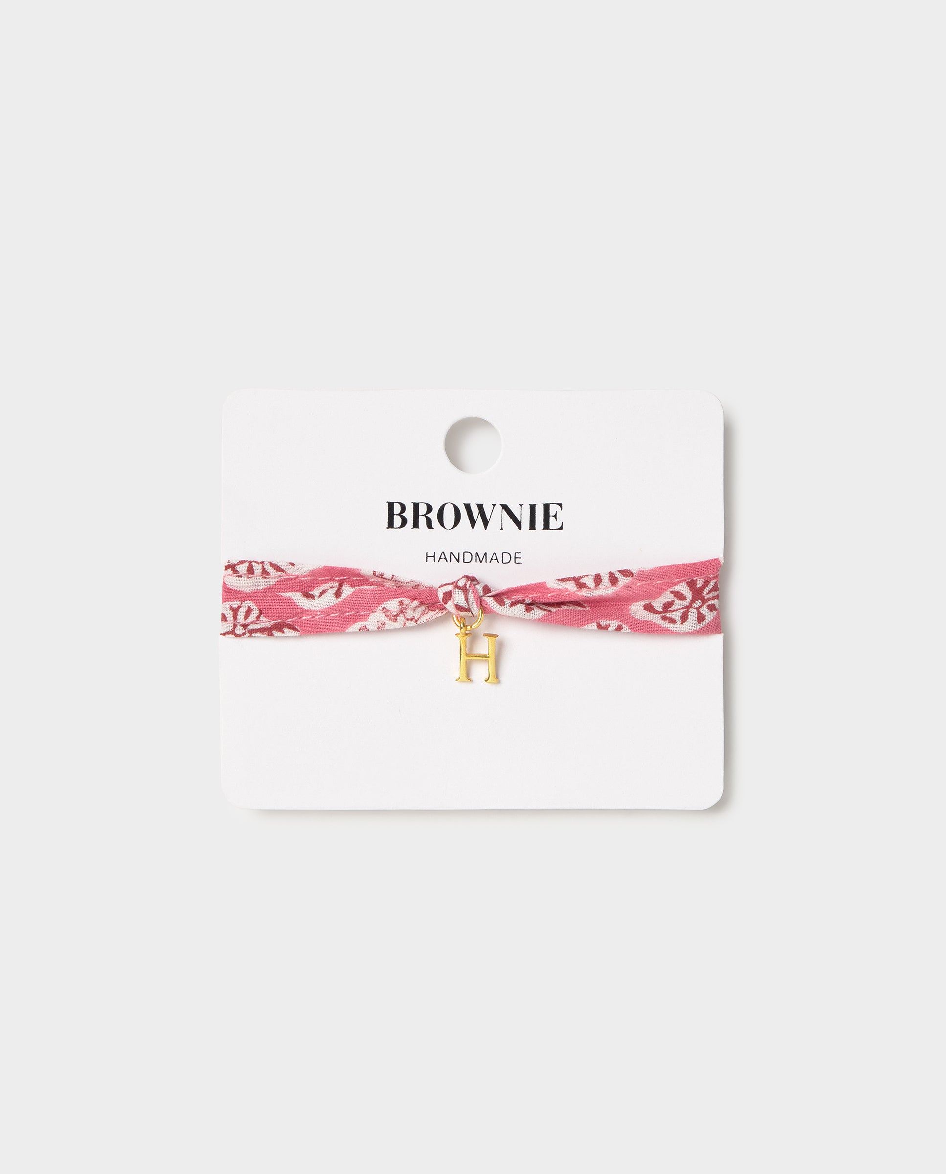 Imagen 0 de Pulsera con inicial h Dorado