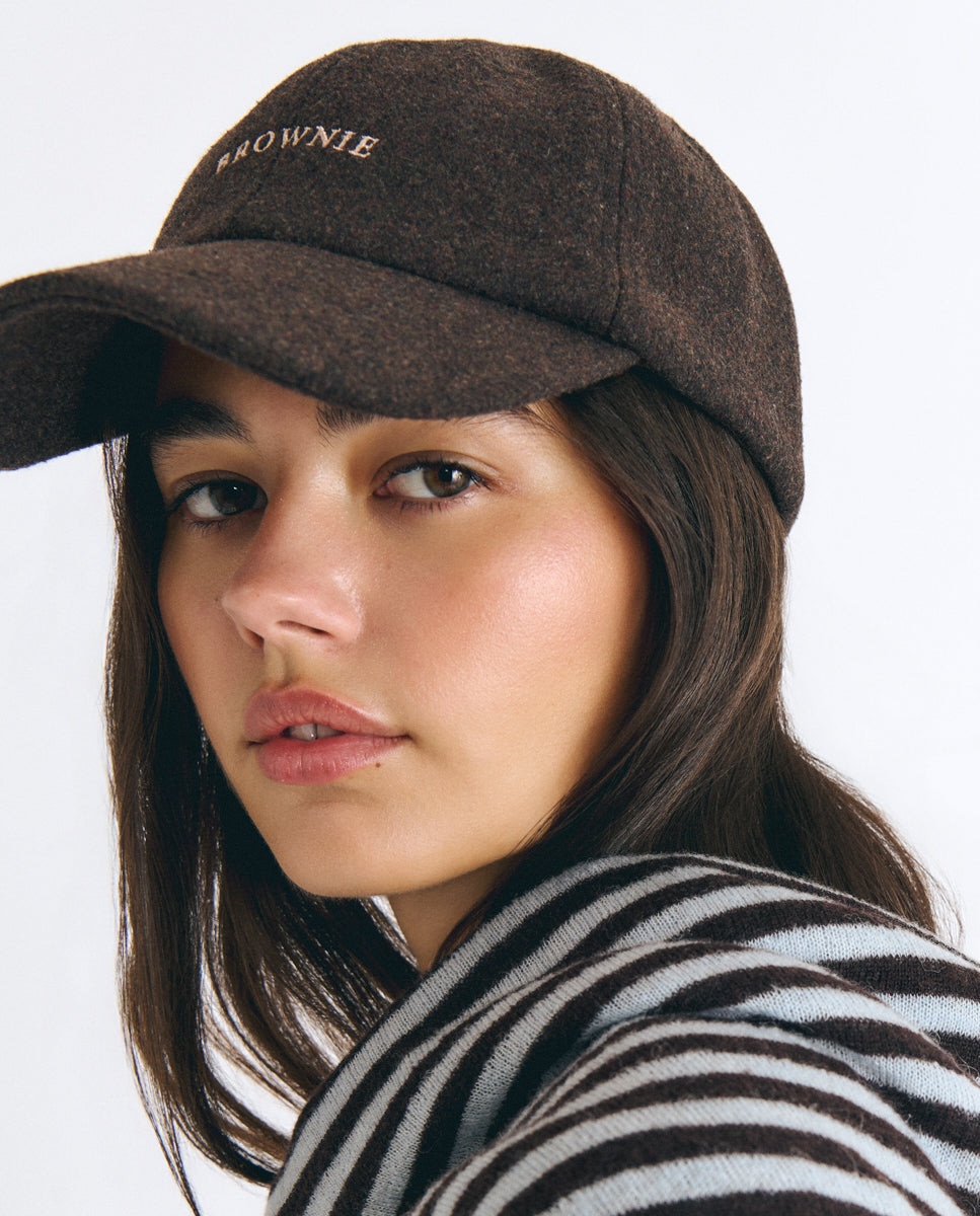 Imagen 1 de Gorra de mujer con logo Marrón