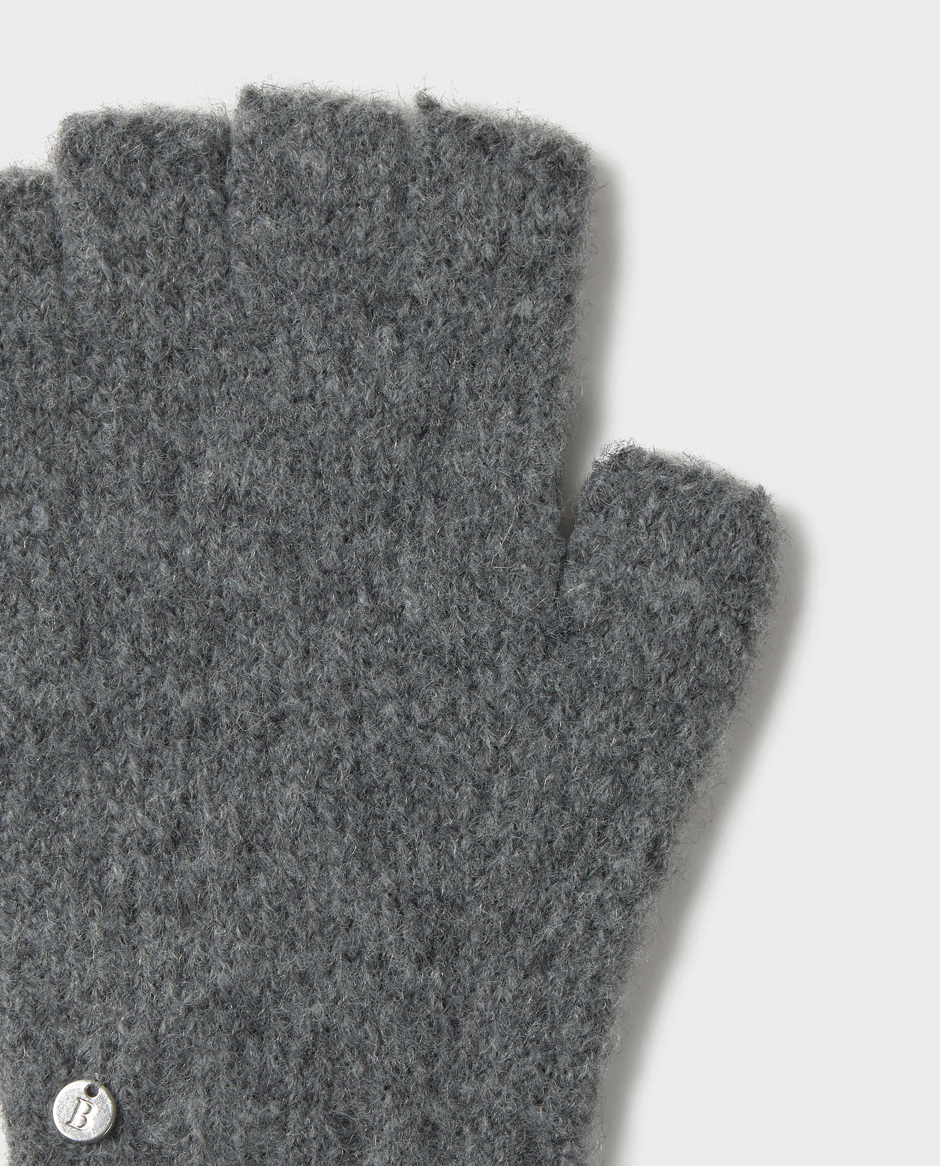Imagen 5 de Guantes de mujer lisos - Brownie - Gris Gris