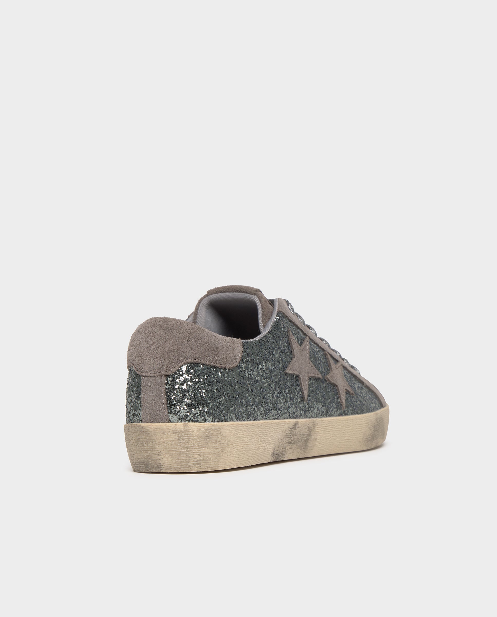 Imagen 5 de Zapatillas de mujer con estrellas - Brownie - Gris Gris