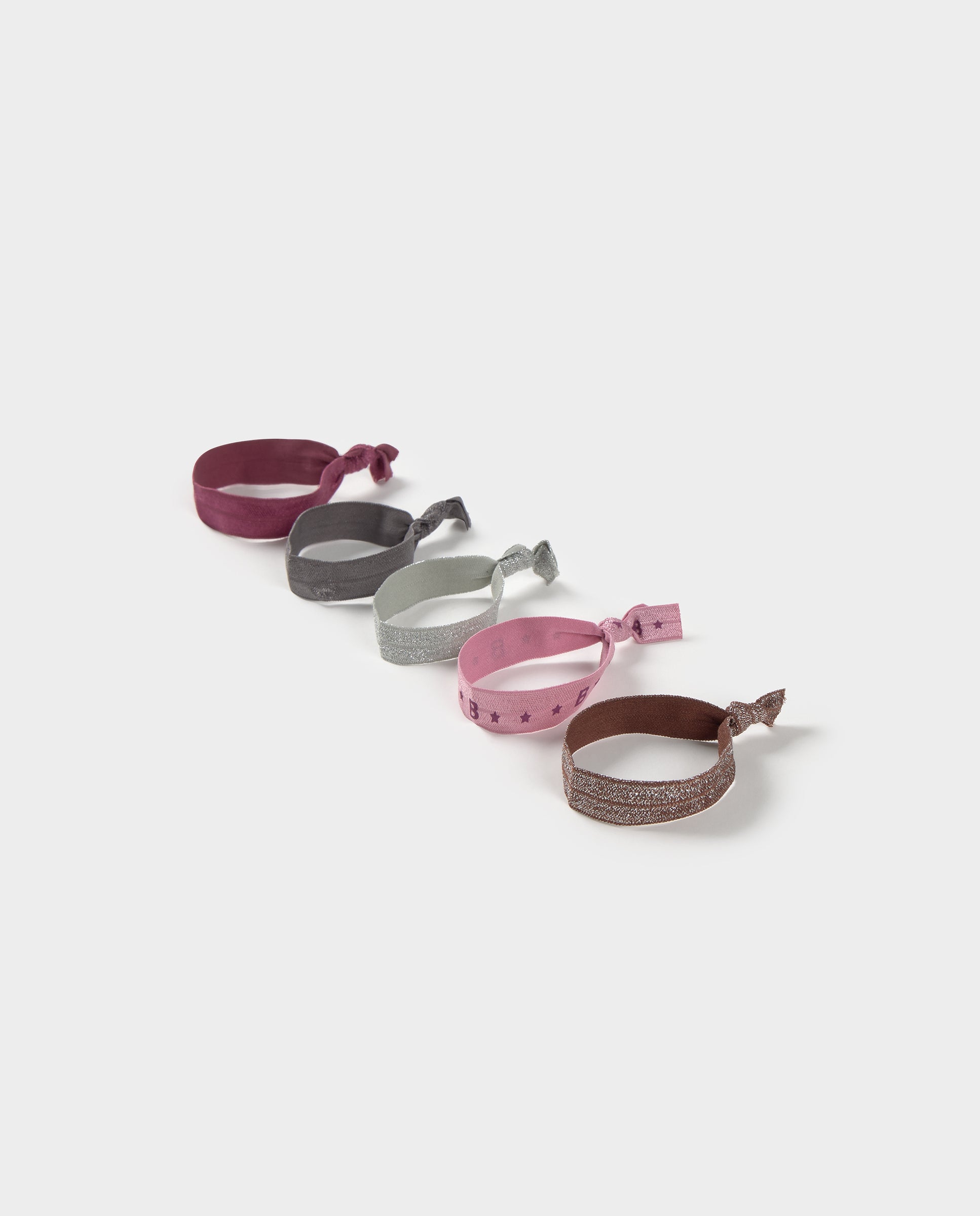 Pack de gomas de mujer con logo - Brownie - Granate Granate-3