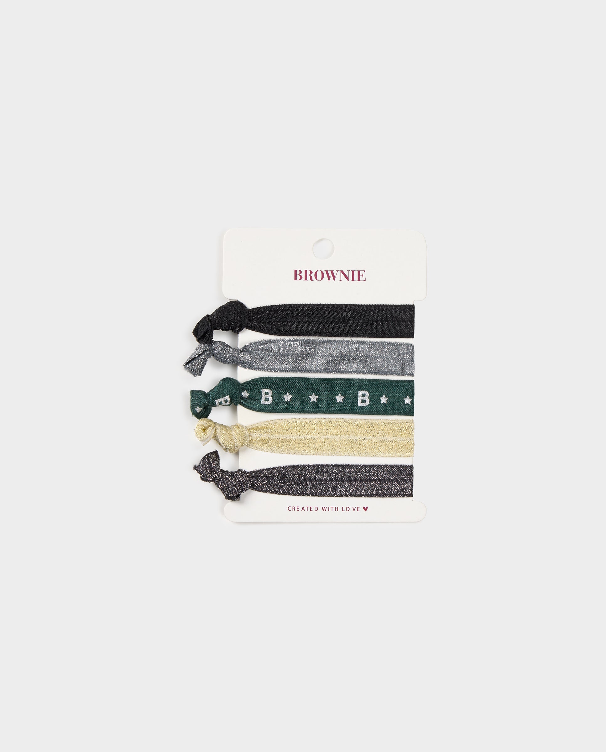 Pack de gomas de mujer con logo - Brownie - Verde Verde-1