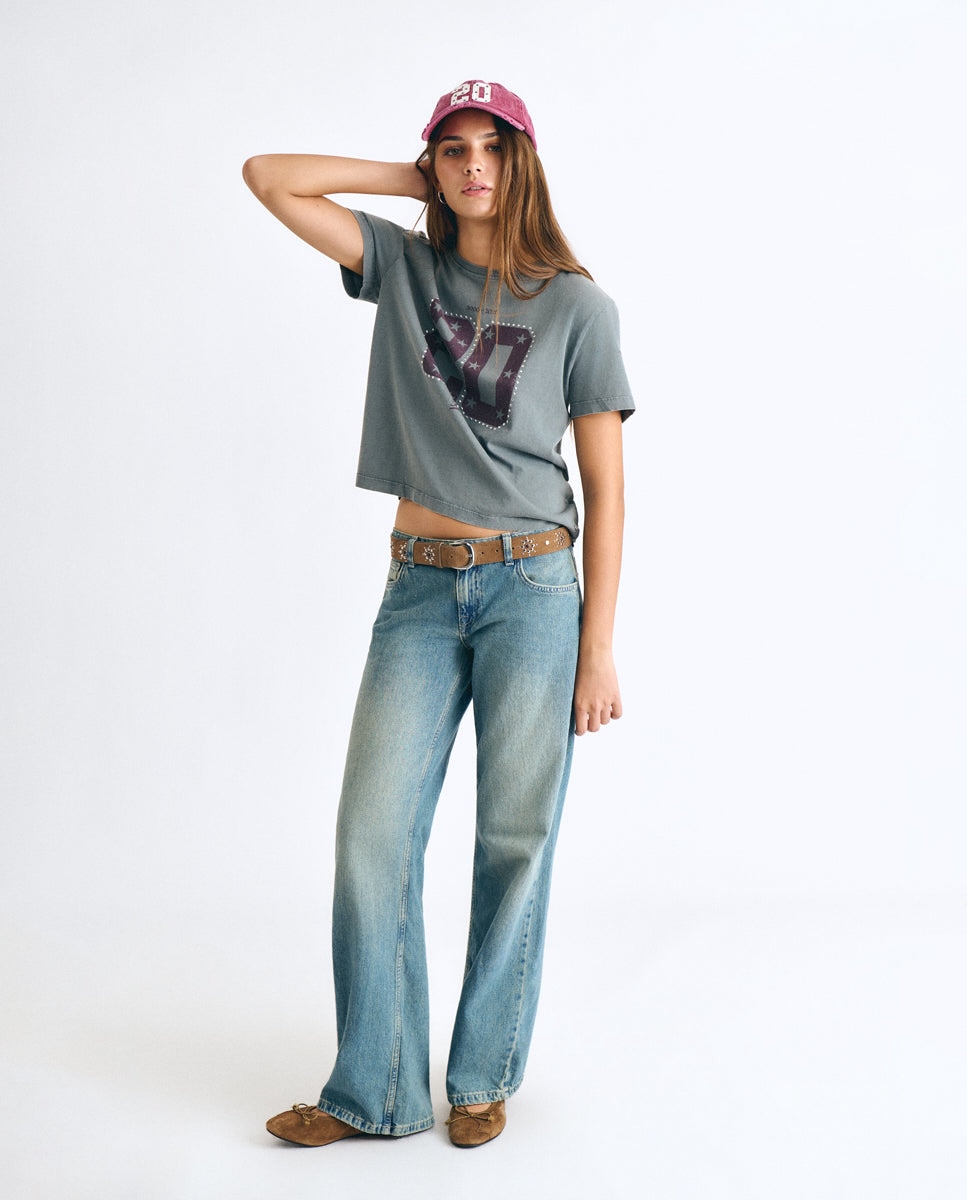 Imagen 3 de Gorra de mujer 20 aniversario - Brownie - Granate Granate