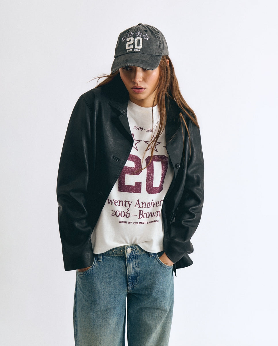 Imagen 3 de Gorra de mujer 20 aniversario - Brownie - Gris Gris