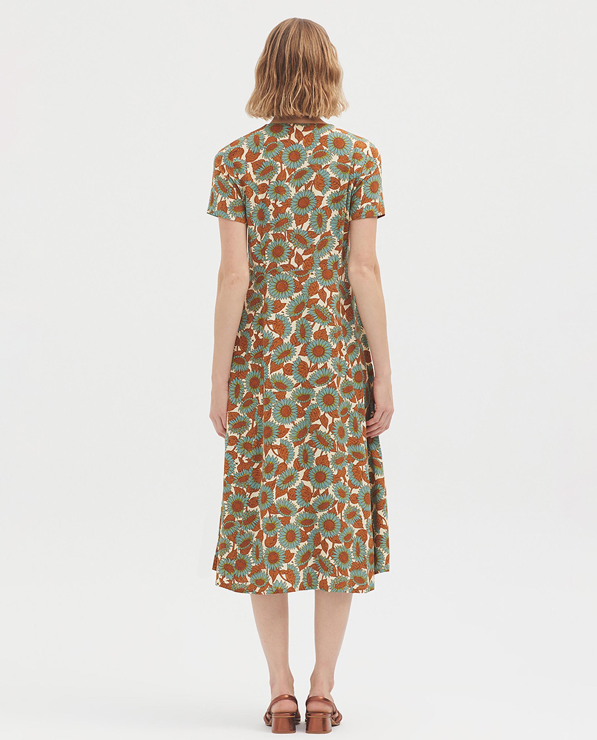 Vestido midi con estampado de flores Nice Things El Corte Ingles