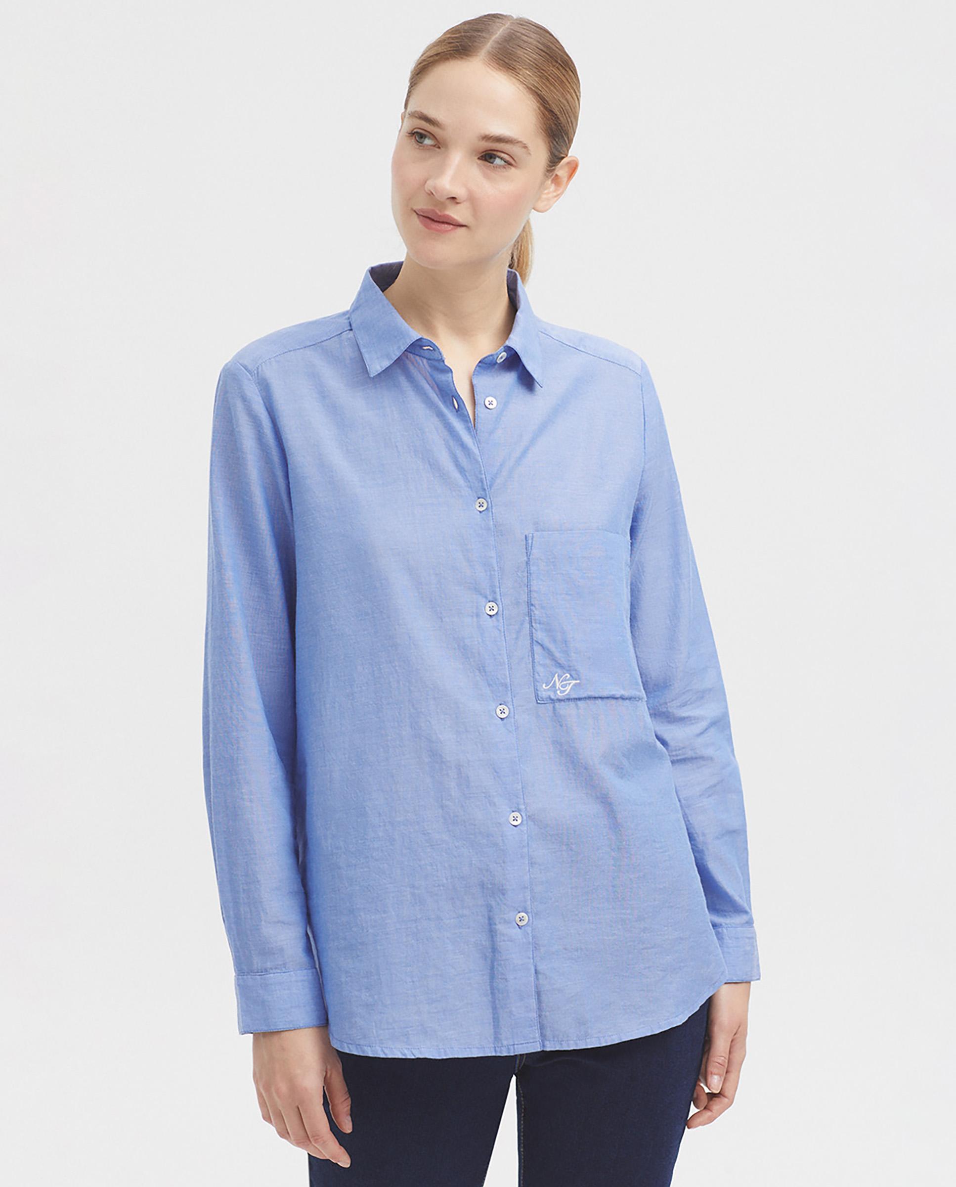 Camisas Blusas y Tops Azules Moda mujer El Corte Ingles