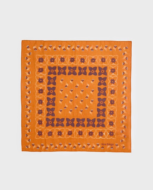 Imagen 0 de Bandana de mujer de algodón estampado