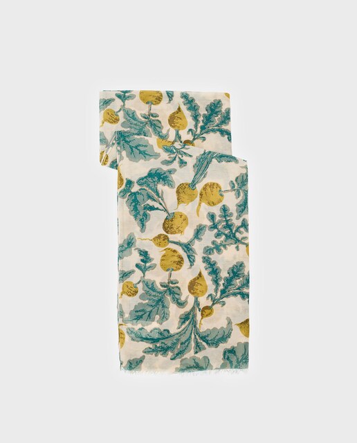 Imagen 0 de Pañuelo de mujer con estampado de remolachas