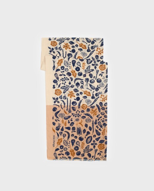 Imagen 0 de Pañuelo de mujer de algodón con estampados