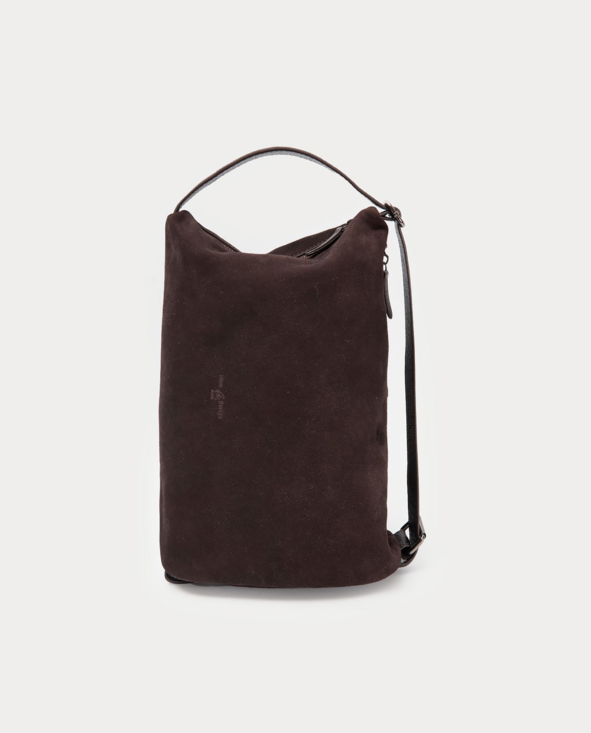 Bolso de hombro 100% piel multiposición - Nice Things - Marrón Marrón-10
