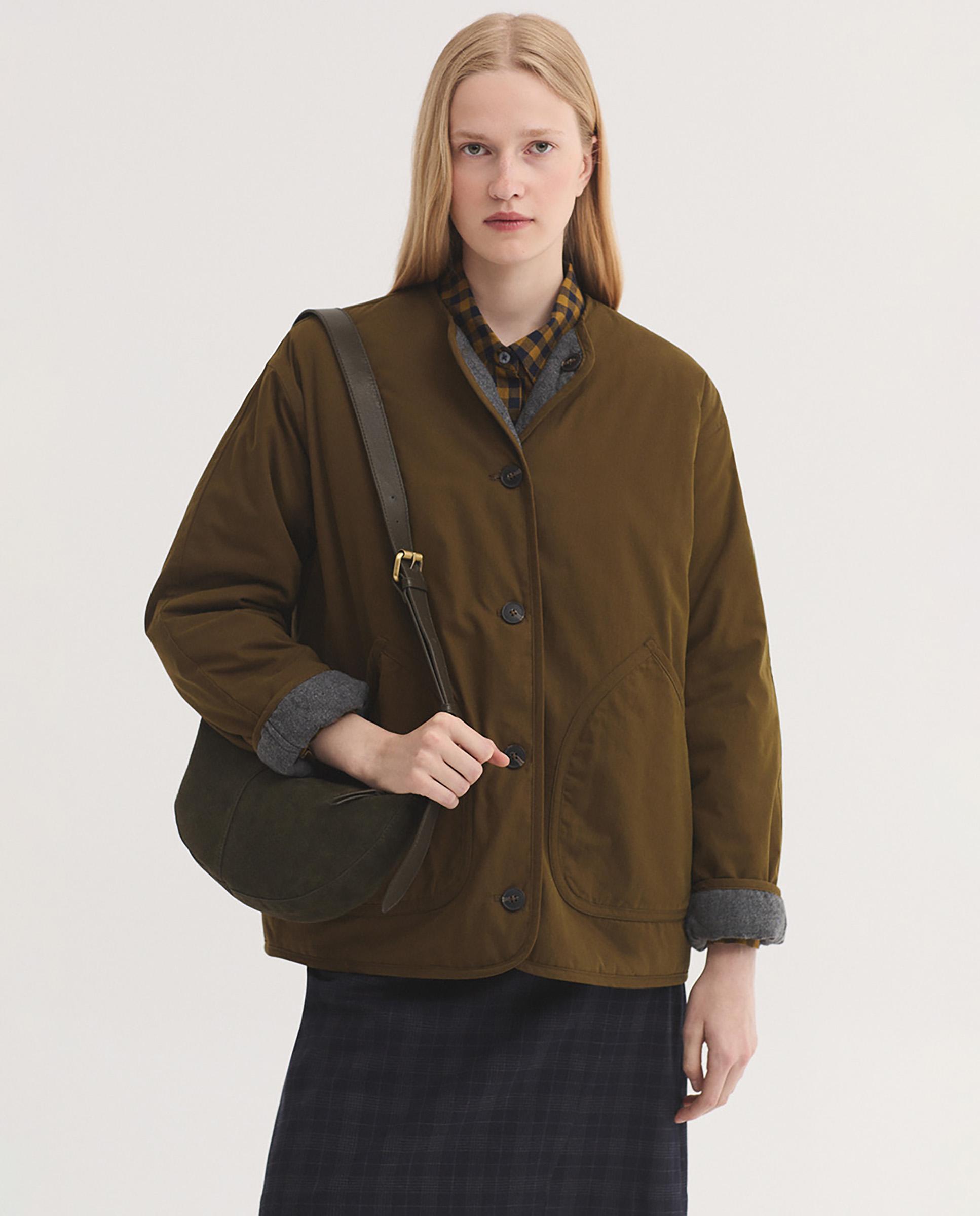 Imagen 2 de Bolso de hombro 100% piel con asa regulable - Nice Things - Verde Verde