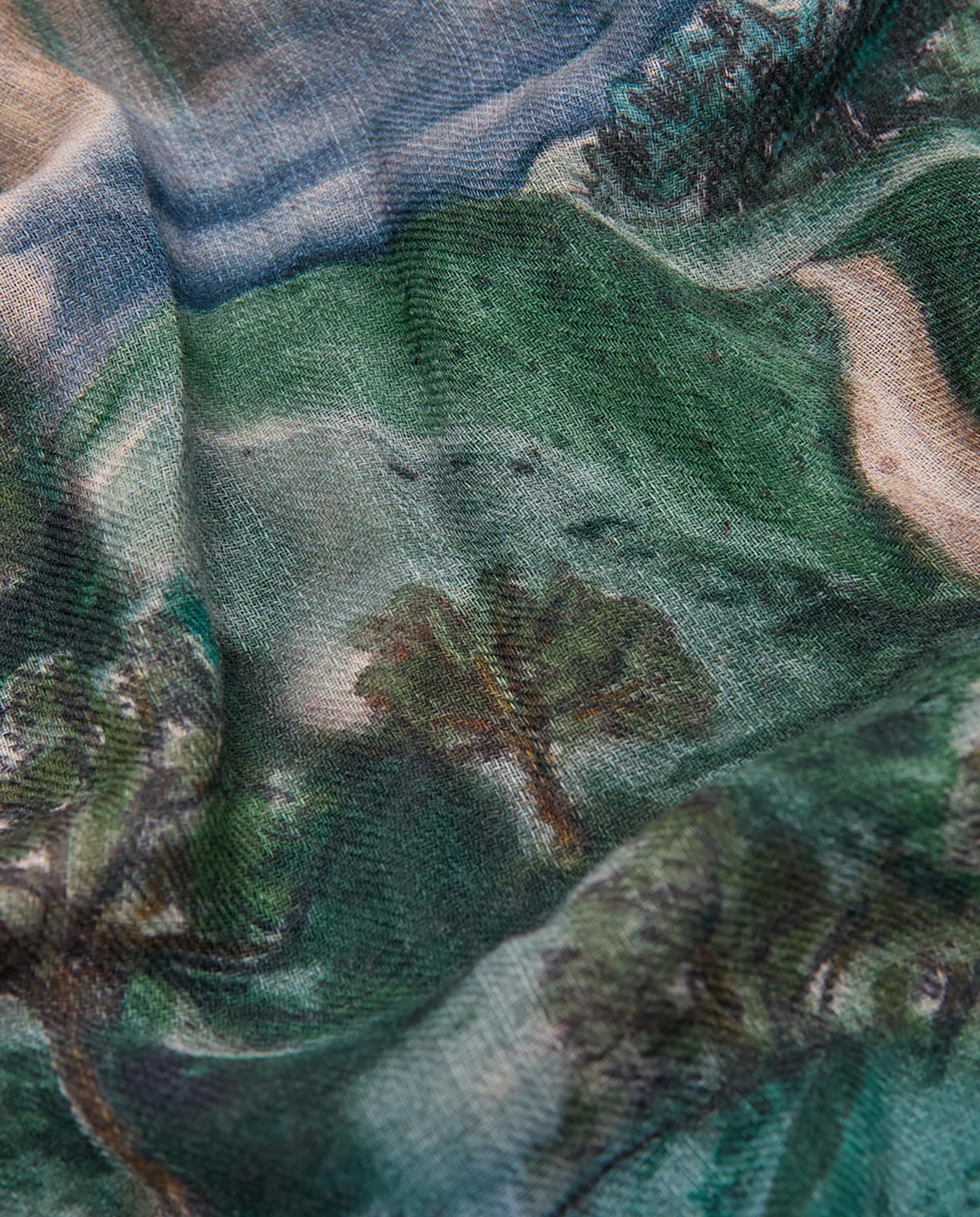 Imagen 5 de Pañuelo de mujer 100% lana con estampado de paisajes - Nice Things - Multicolor Multicolor