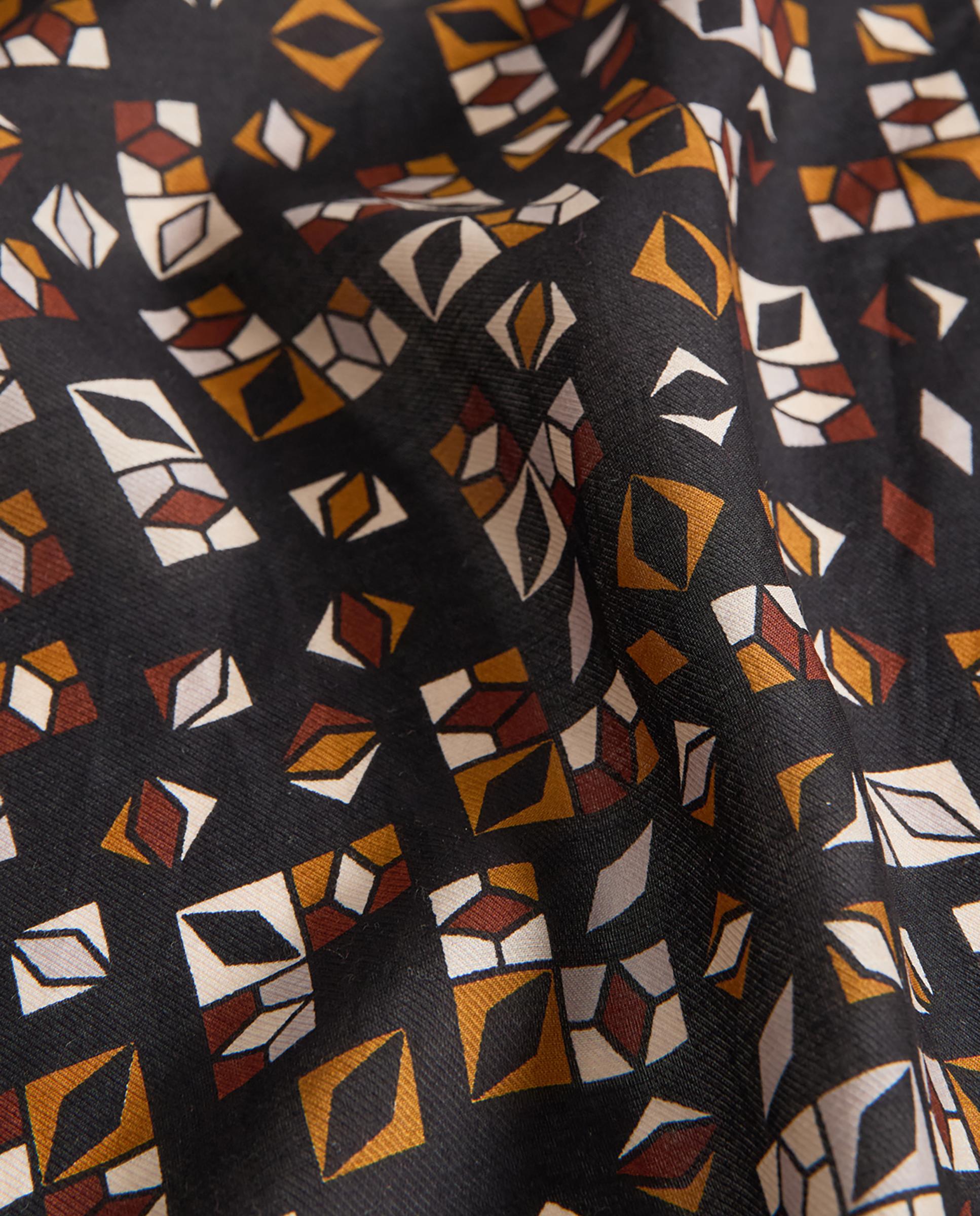 Imagen 5 de Pañuelo de mujer con estampado geométrico - Nice Things - Negro Negro