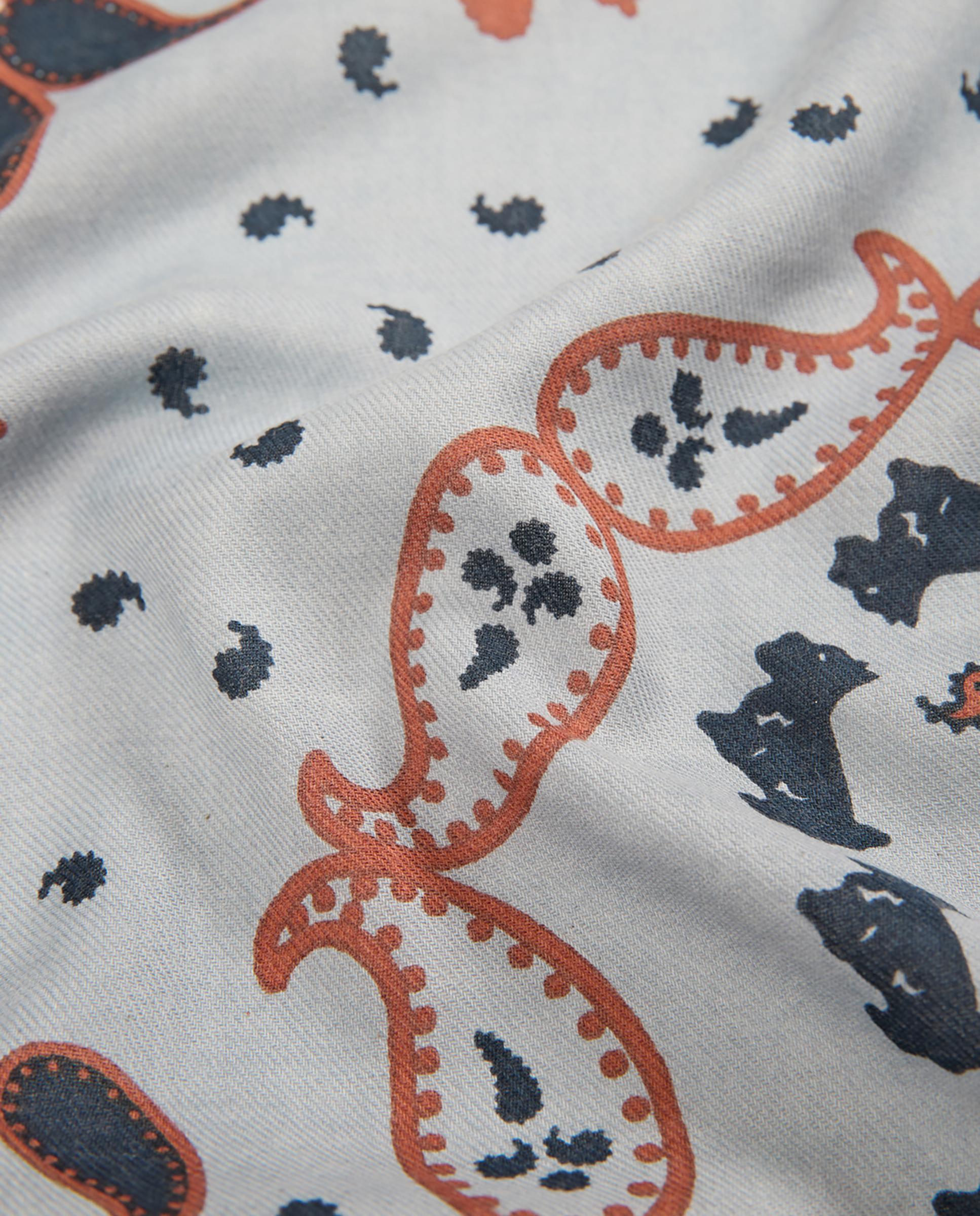 Bandana de mujer en algodón con estampados - Nice Things - Azul Azul-6