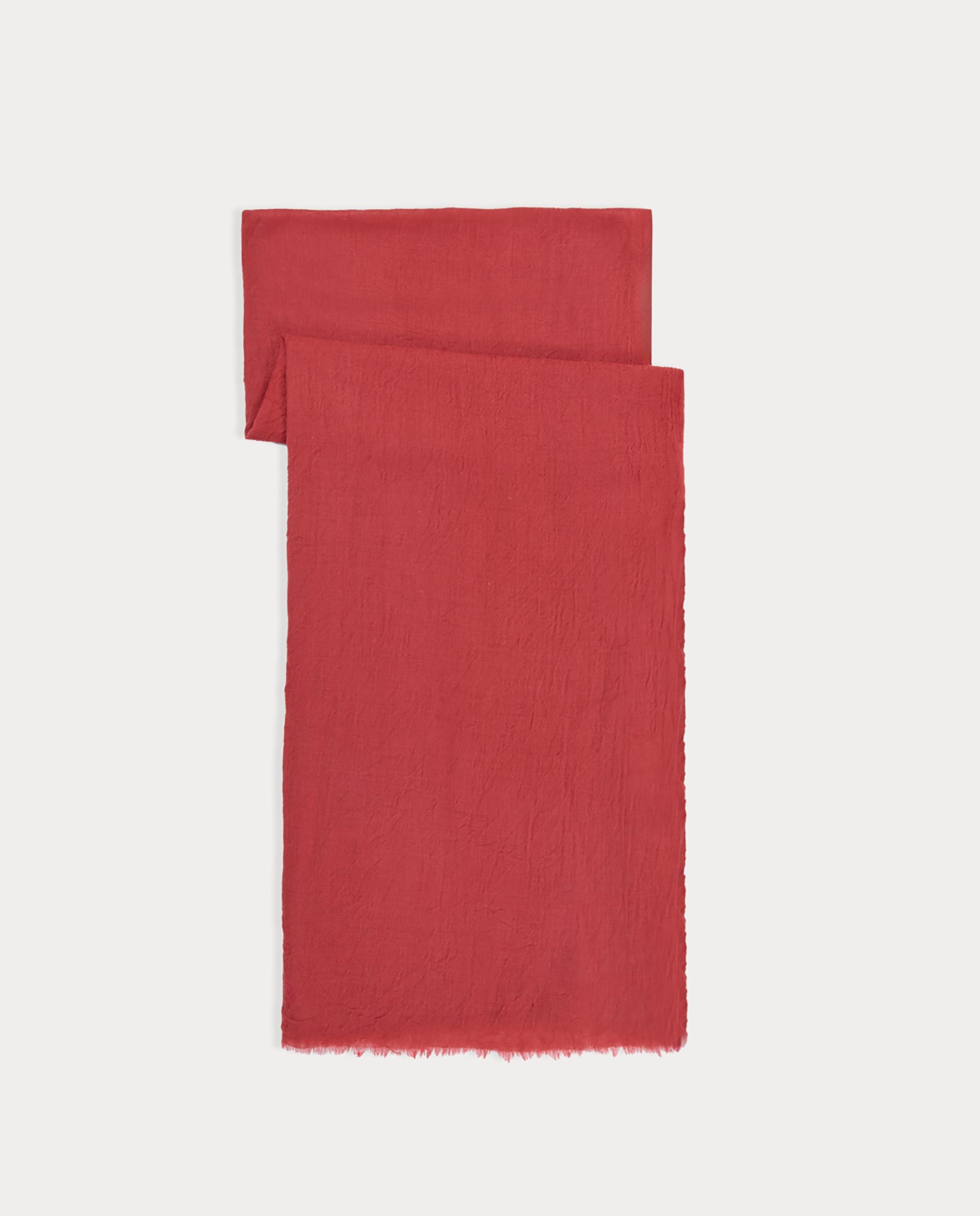 Fular de mujer 100% lana liso - Nice Things - Coral Coral-1