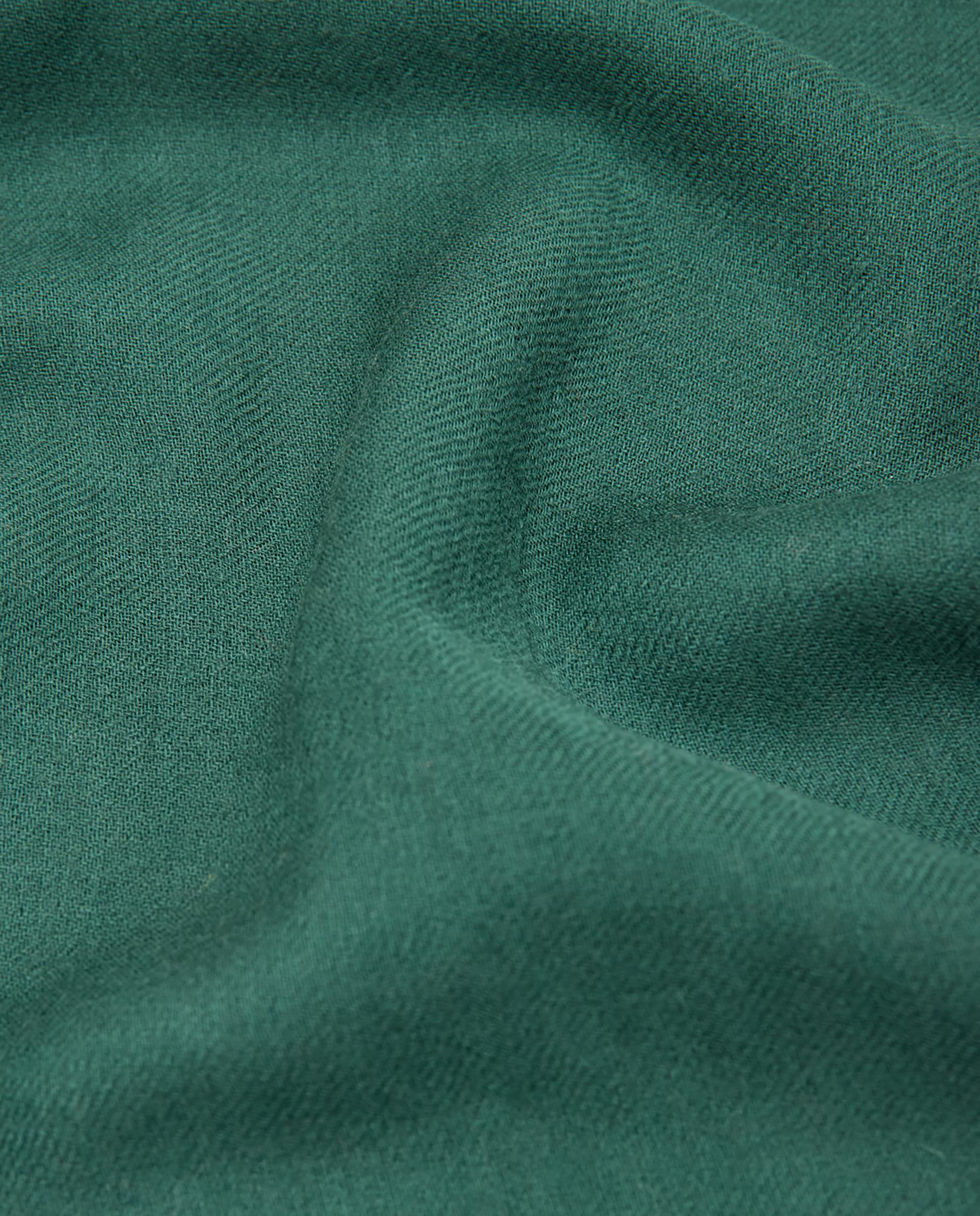 Fular de mujer 100% lana liso - Nice Things - Verde Verde-5