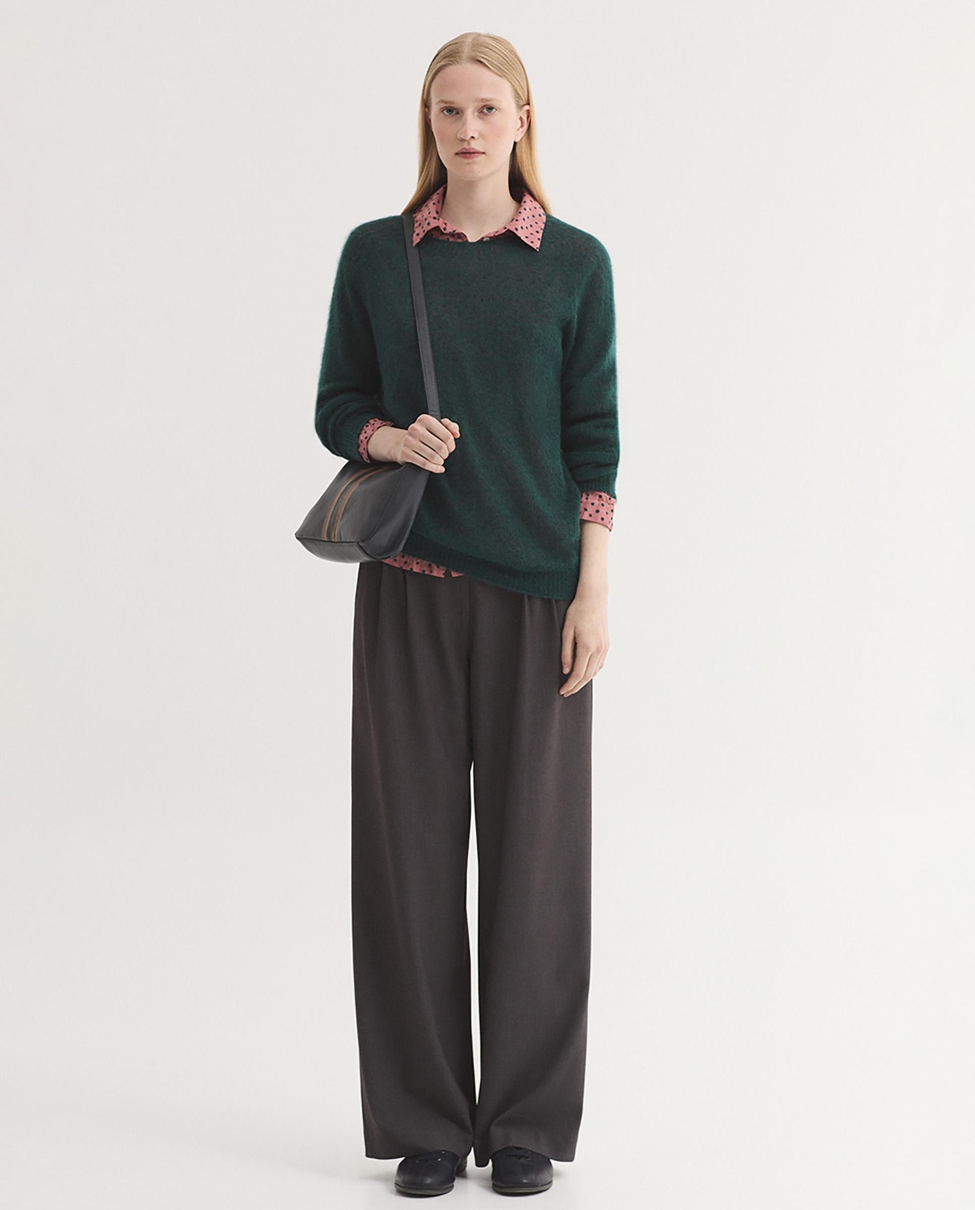 Camisa de mujer 100% algodón con lunares - Nice Things - Rosa Rosa-6