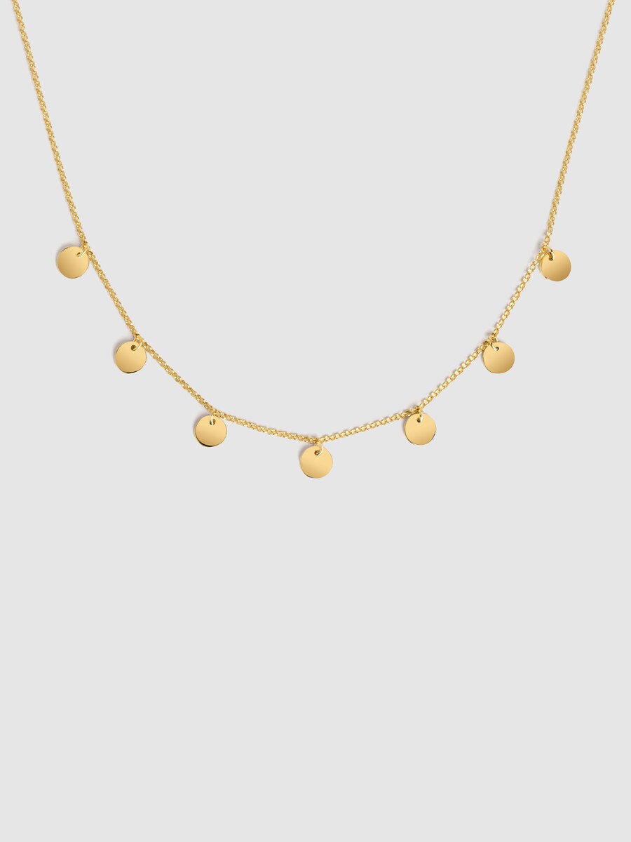 COLLANA MINI TENNIS MABINA UOMO IN ARGENTO E ZIRCONI NERI | Biffi Gioielli