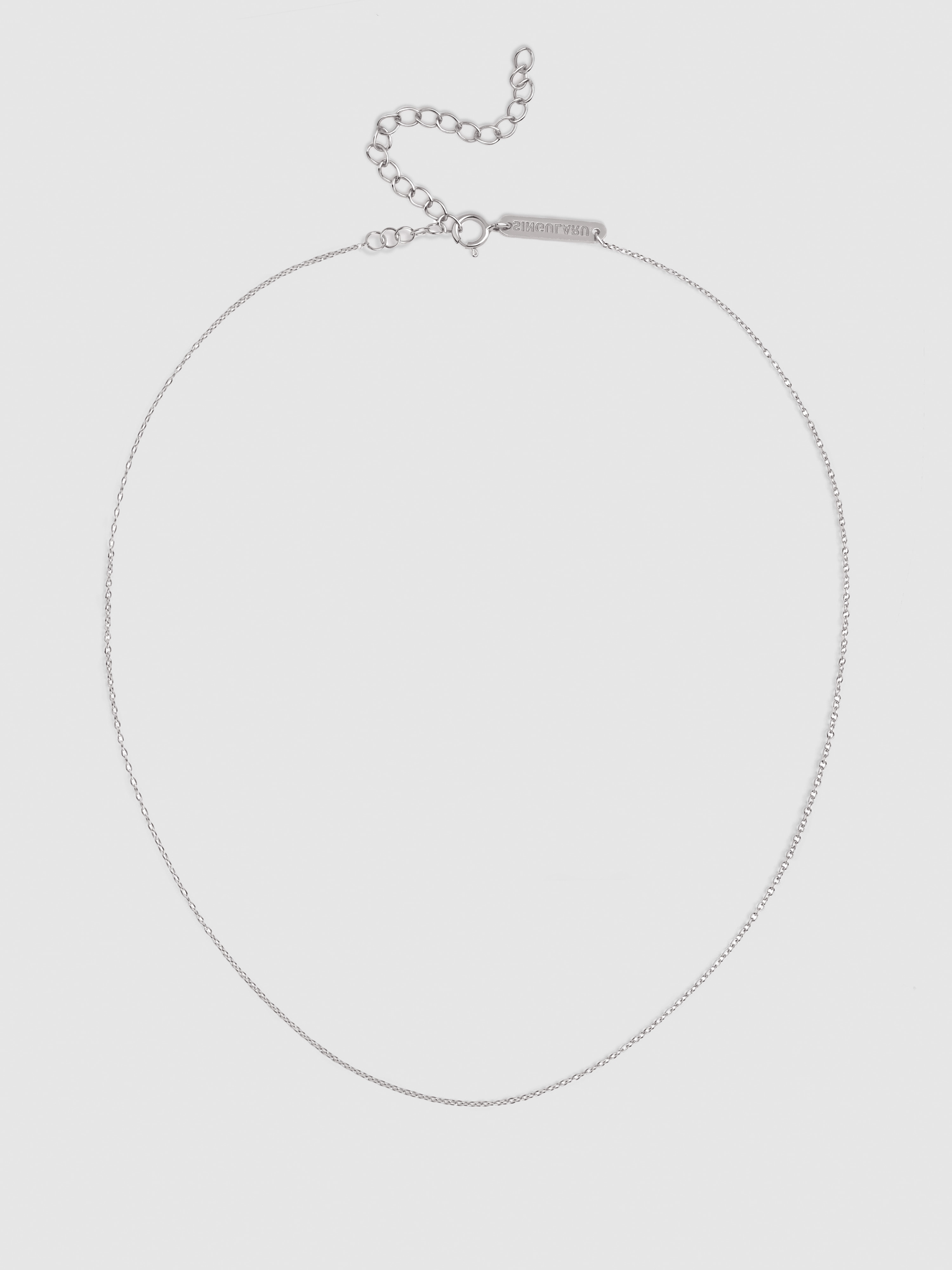 Imagen 3 de Collar everything de plata bañado en rodio - Plateado Plateado