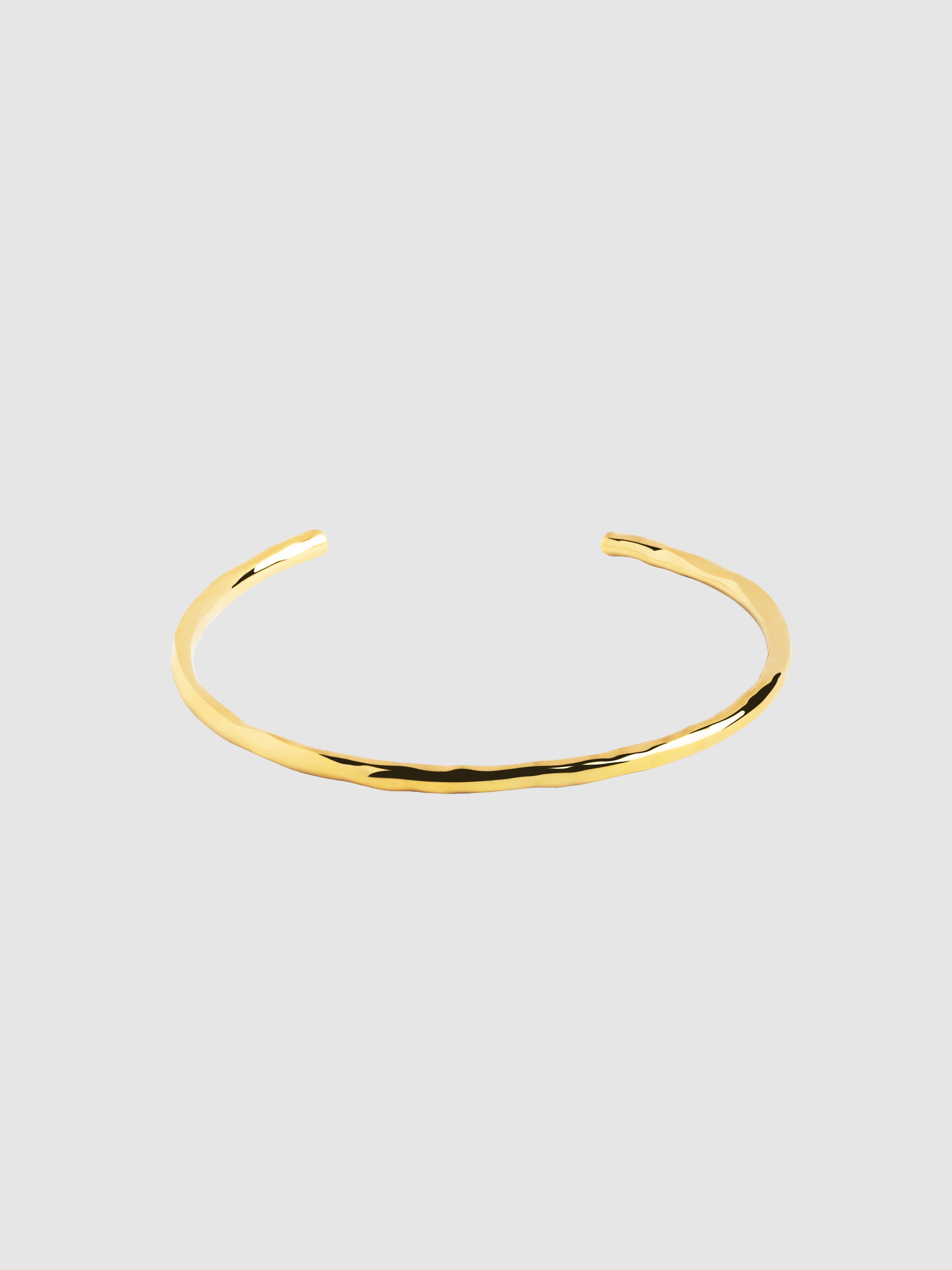 Imagen 0 de Pulsera cane de aleación de metales bañada en oro Dorado