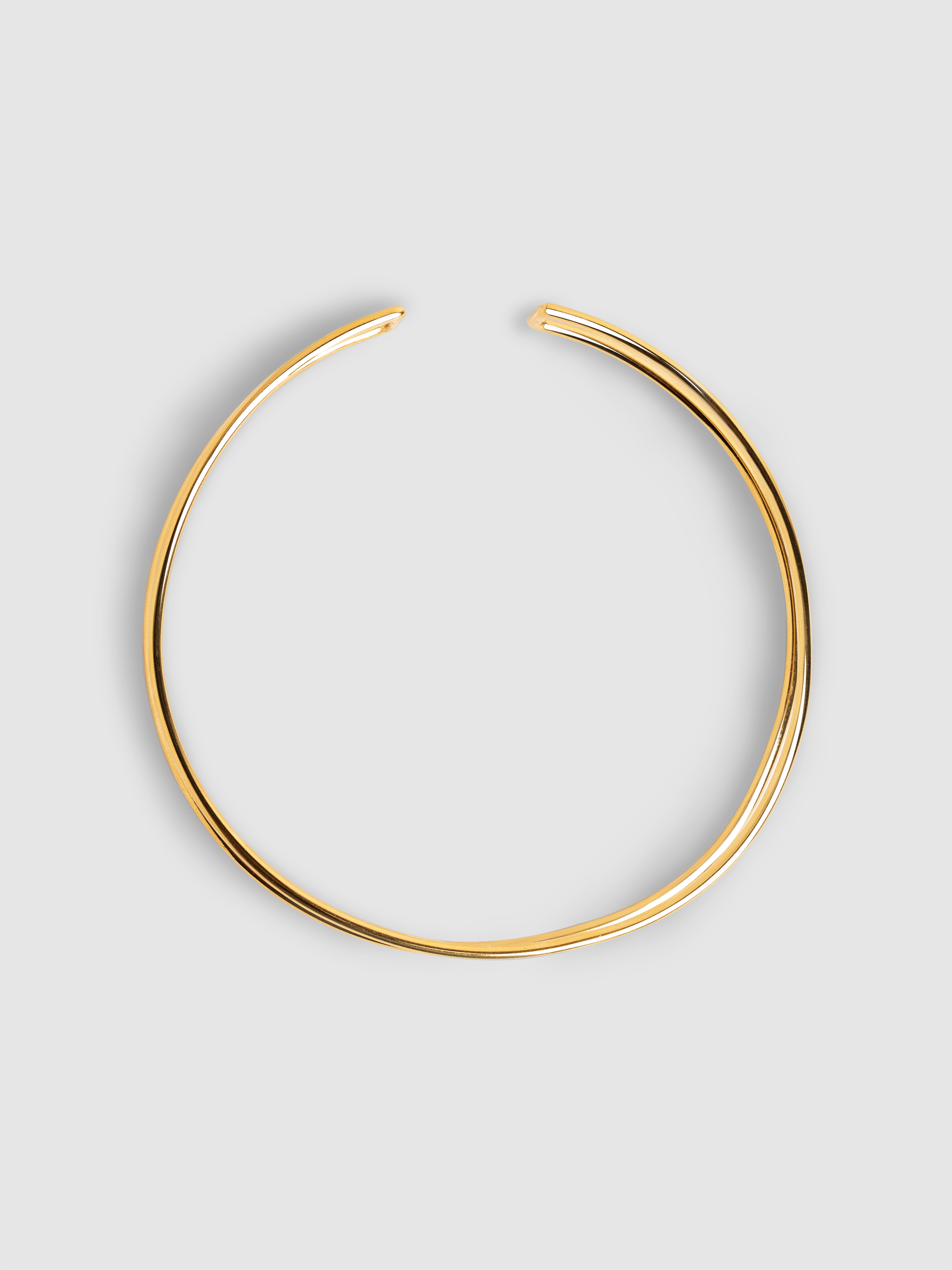 Chokers double ring de aleación de metales bañados en oro - Singularu - Dorado Dorado-4