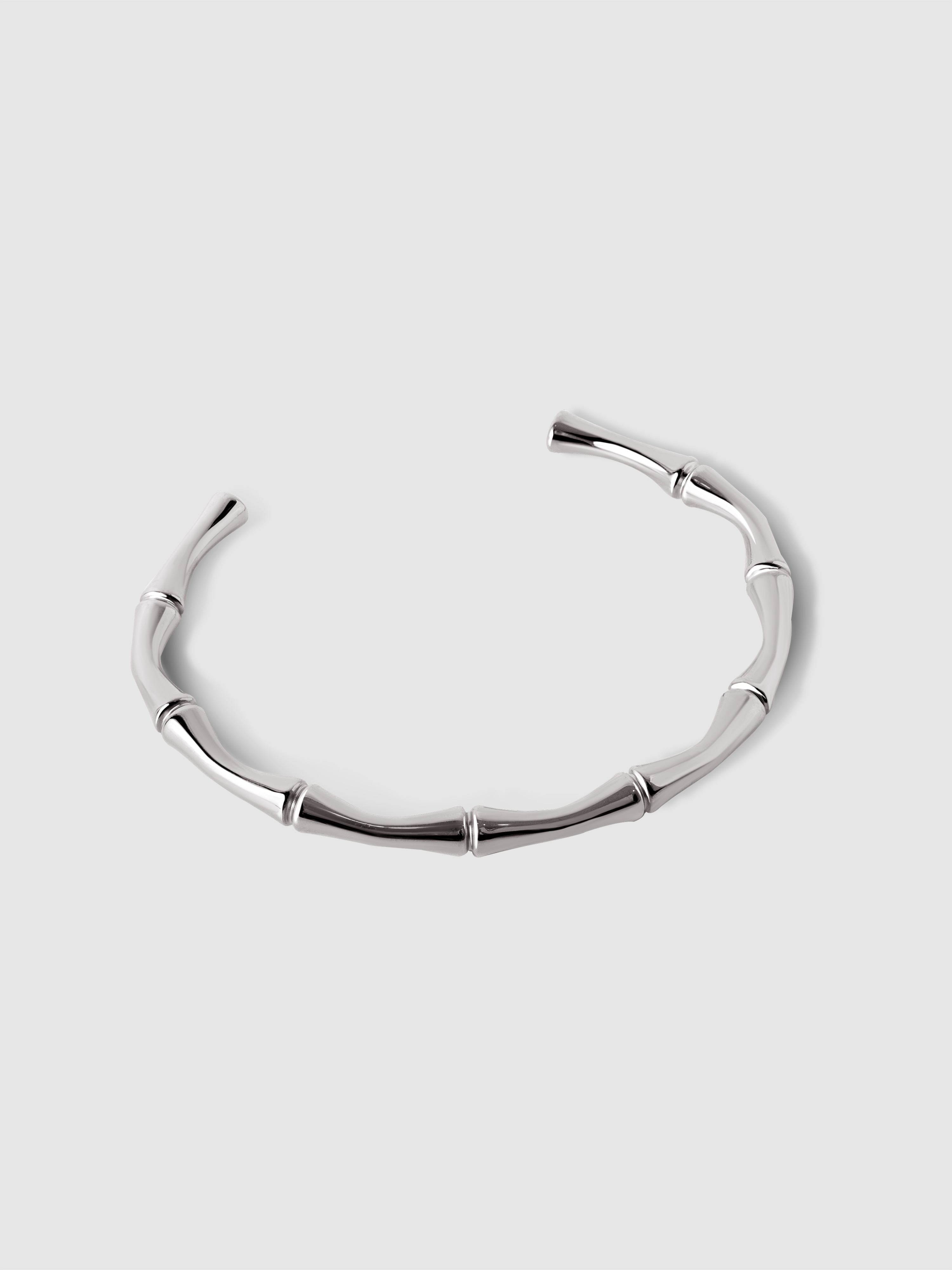 Pulsera sugarcane de acero - Singularu - Plateado Plateado-1