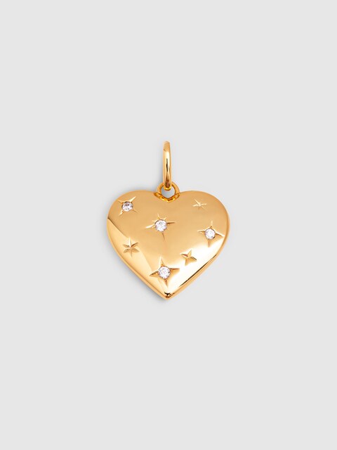 Imagen 0 de Charm Amore de aleación de metales bañado en oro