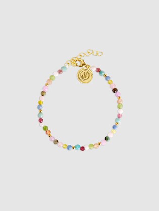 SINGULARU - Bracelet Personnalisée Letter Altea Colors. Acier avec