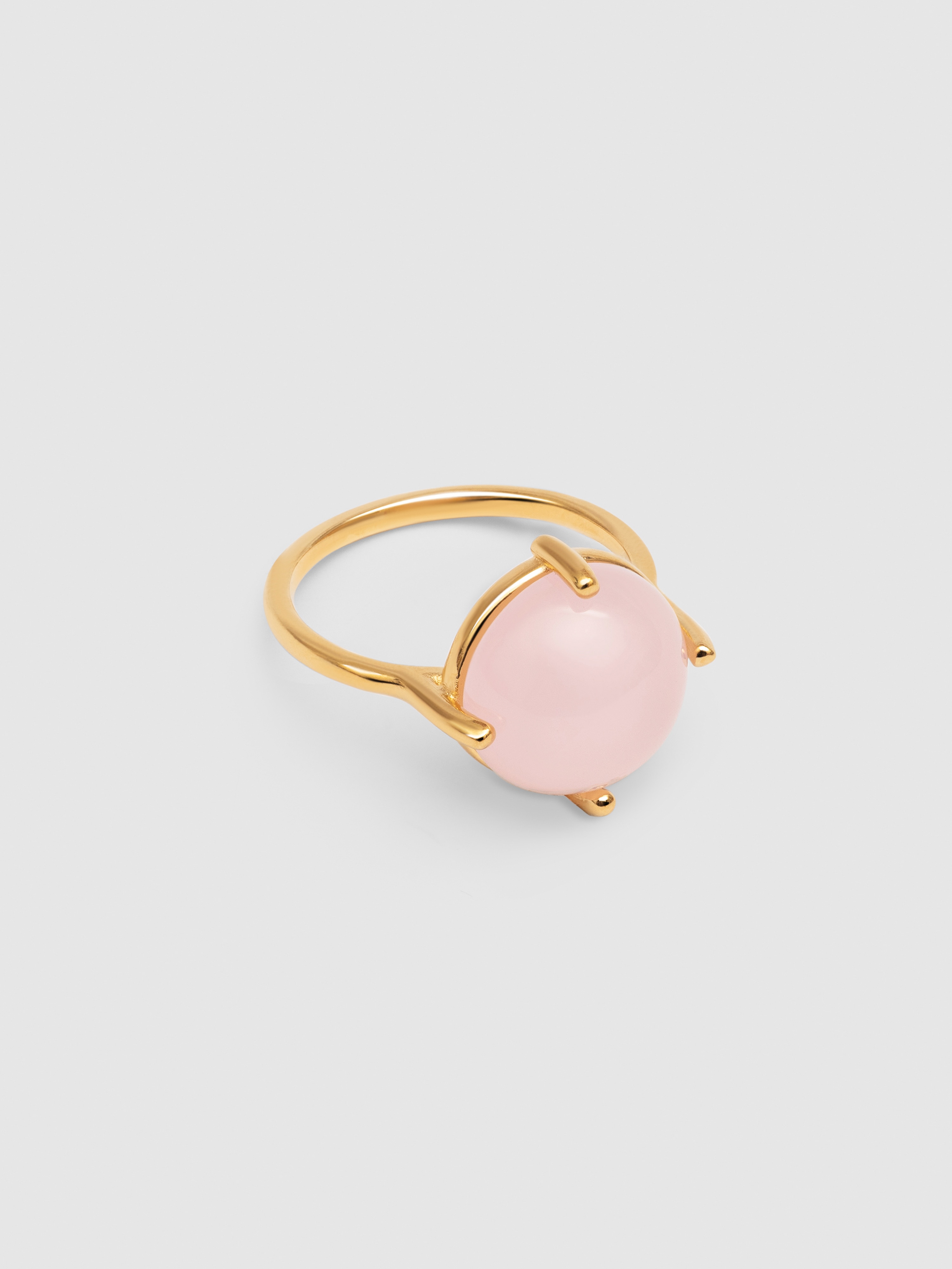 Imagen 0 de Anillo celebrate pink de aleación de metales bañado en oro Rosa claro