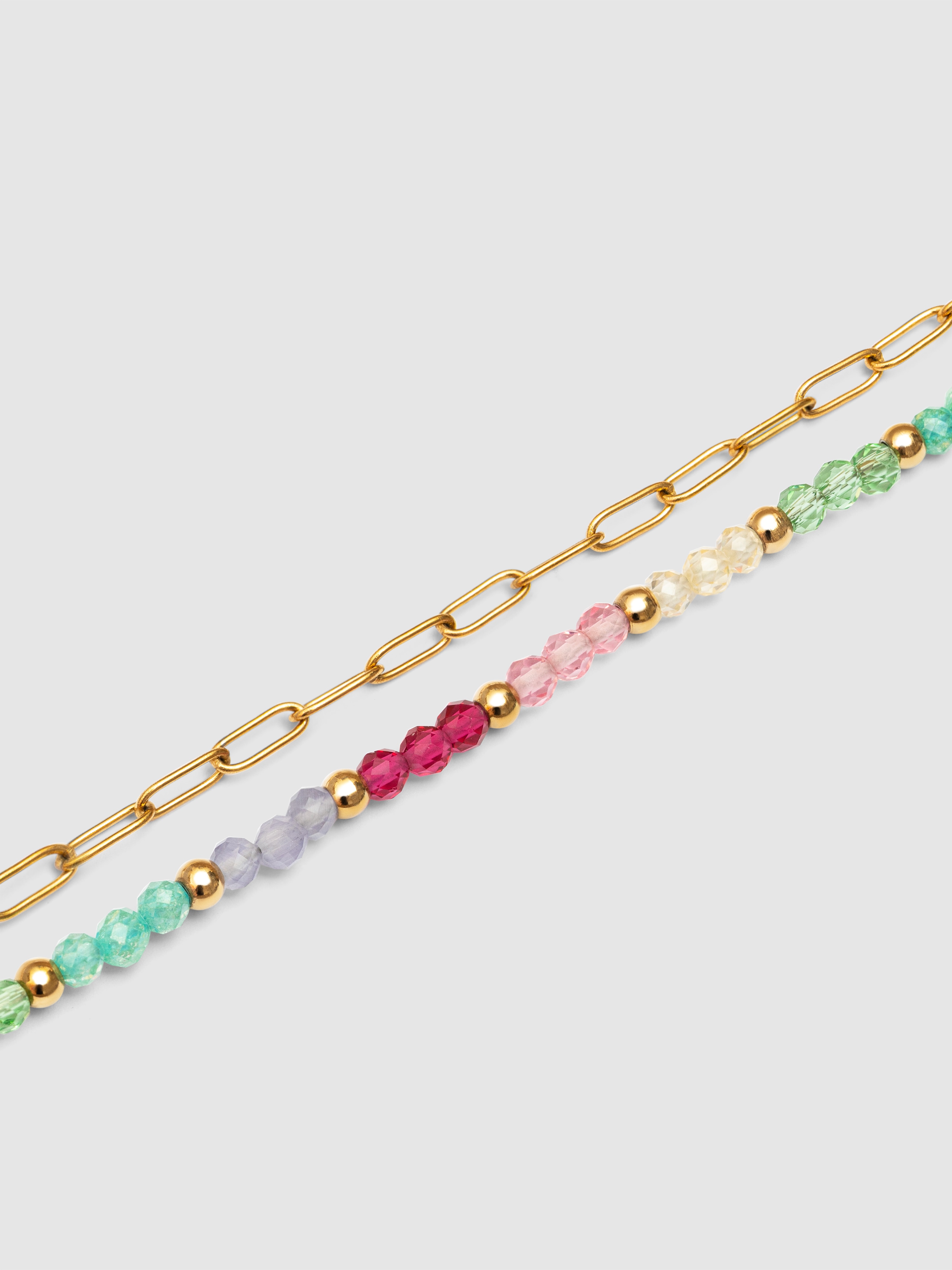 Bracciale tennis in oro 18 kt e smeraldi - MyCharm