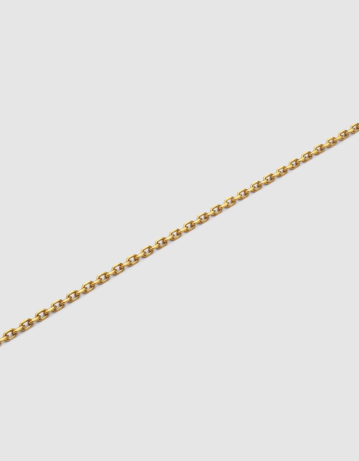 Collar ana de acero bañado en oro - Singularu - Dorado Dorado-3
