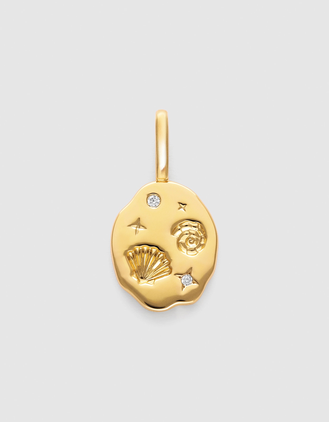 Imagen 1 de Charm treasure de aleación de metales bañado en oro - Singularu - Dorado Dorado