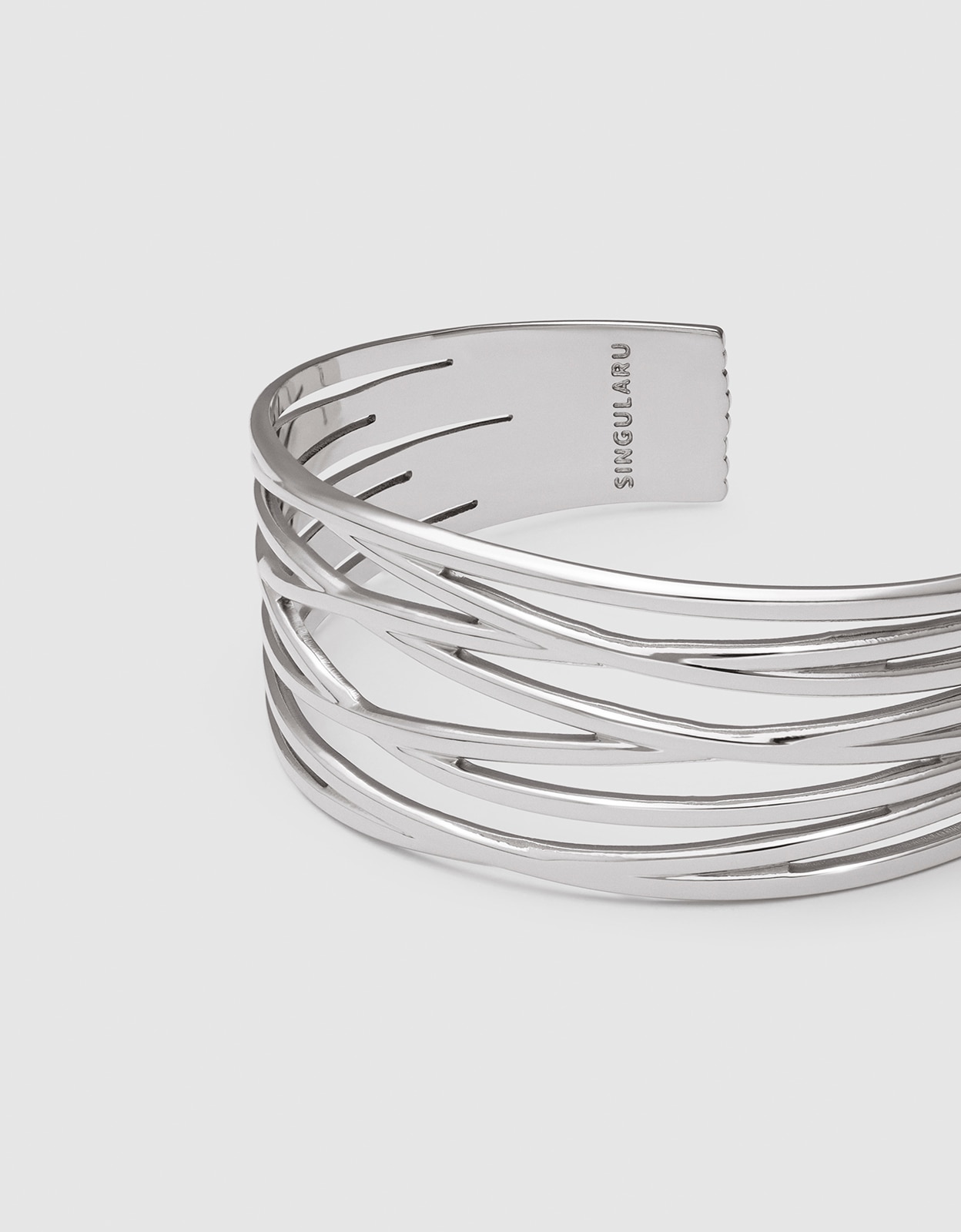 Brazalete odisea de acero - Singularu - Plateado Plateado-3