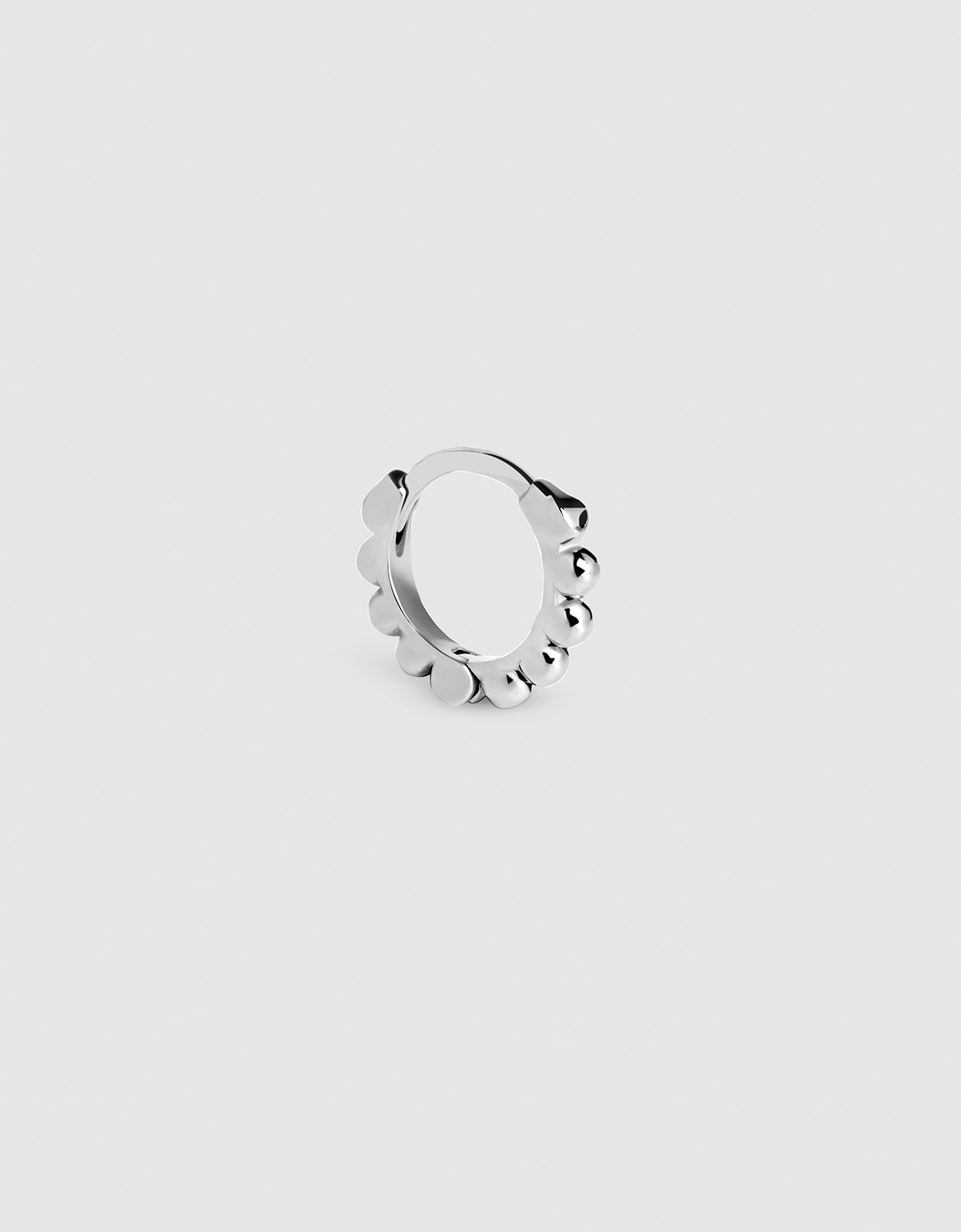 Imagen 0 de Piercing pebbles s de acero Plateado
