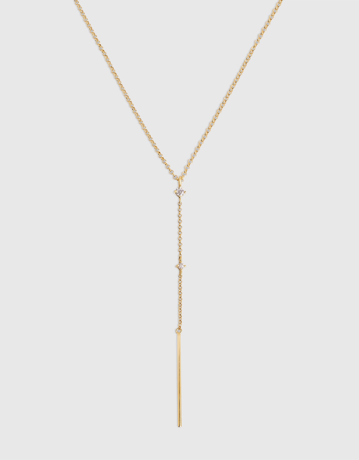 Imagen 1 de Collar y sparks stick de aleación de metales bañado en oro Blanco