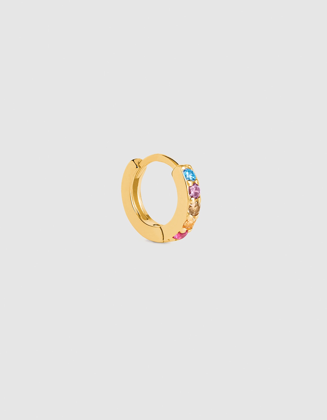 Imagen 1 de Piercing aro cleo m colors de aleación de metales bañado en oro - Singularu - Multicolor Multicolor