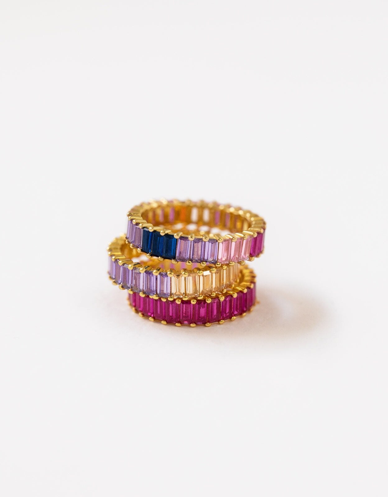 Anillo sia berries de aleación de metales bañado en oro - Singularu - Multicolor Multicolor-6