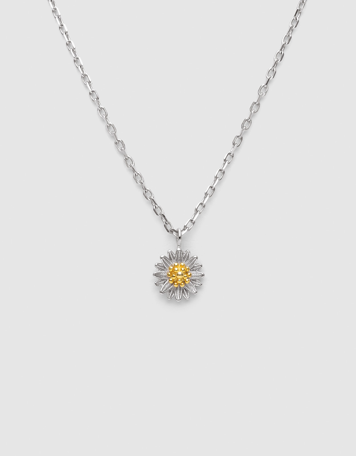 Imagen 1 de Collar margarita Plateado