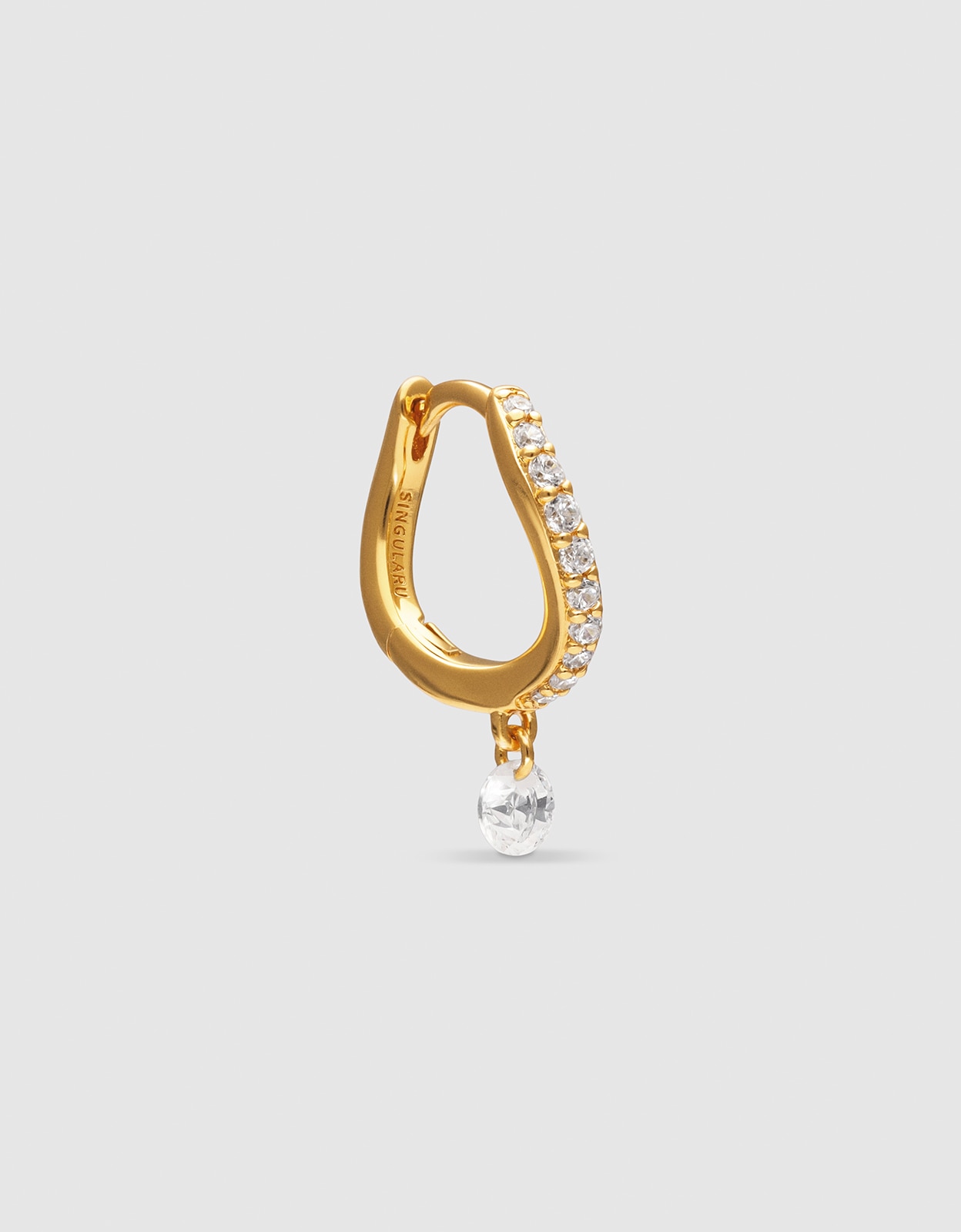 Piercing victoria de aleación de metales bañado en oro - Singularu - Dorado Dorado-1