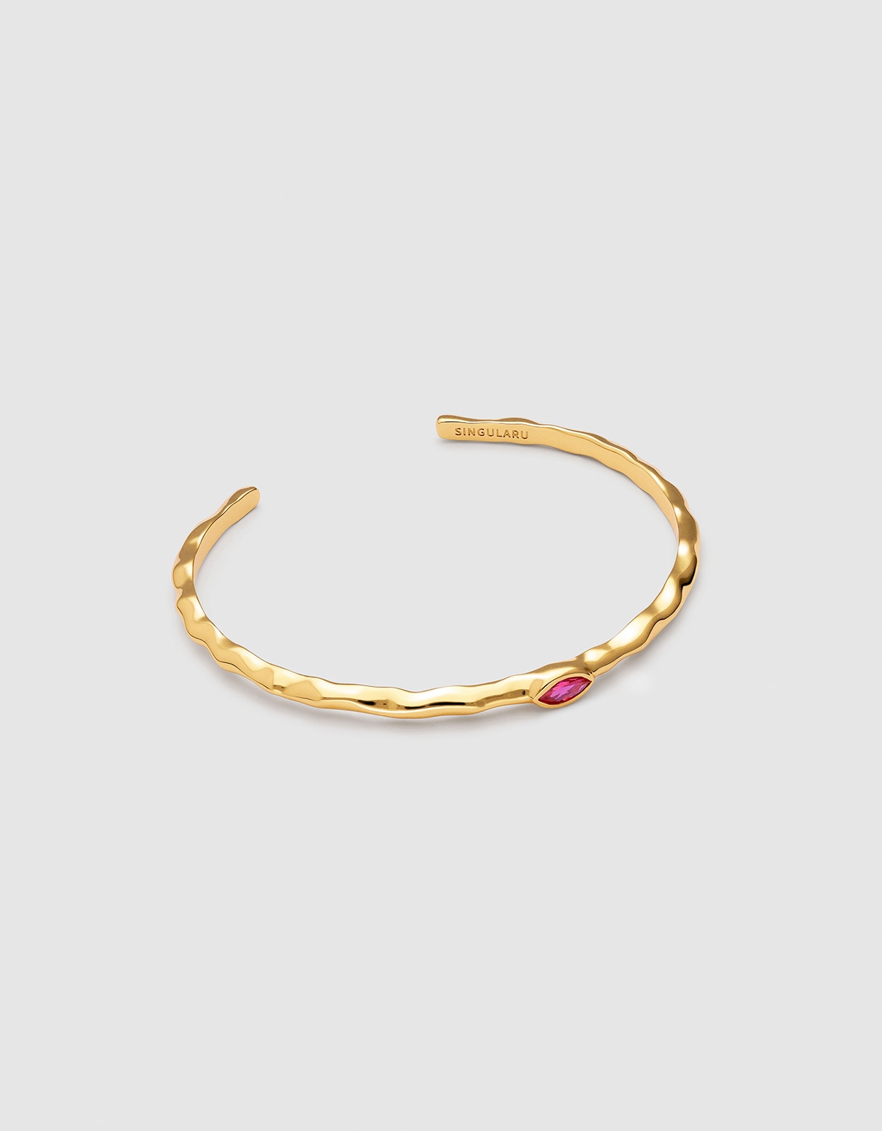 Imagen 0 de Brazalete alma rosé de aleación de metales bañado en oro Rosa