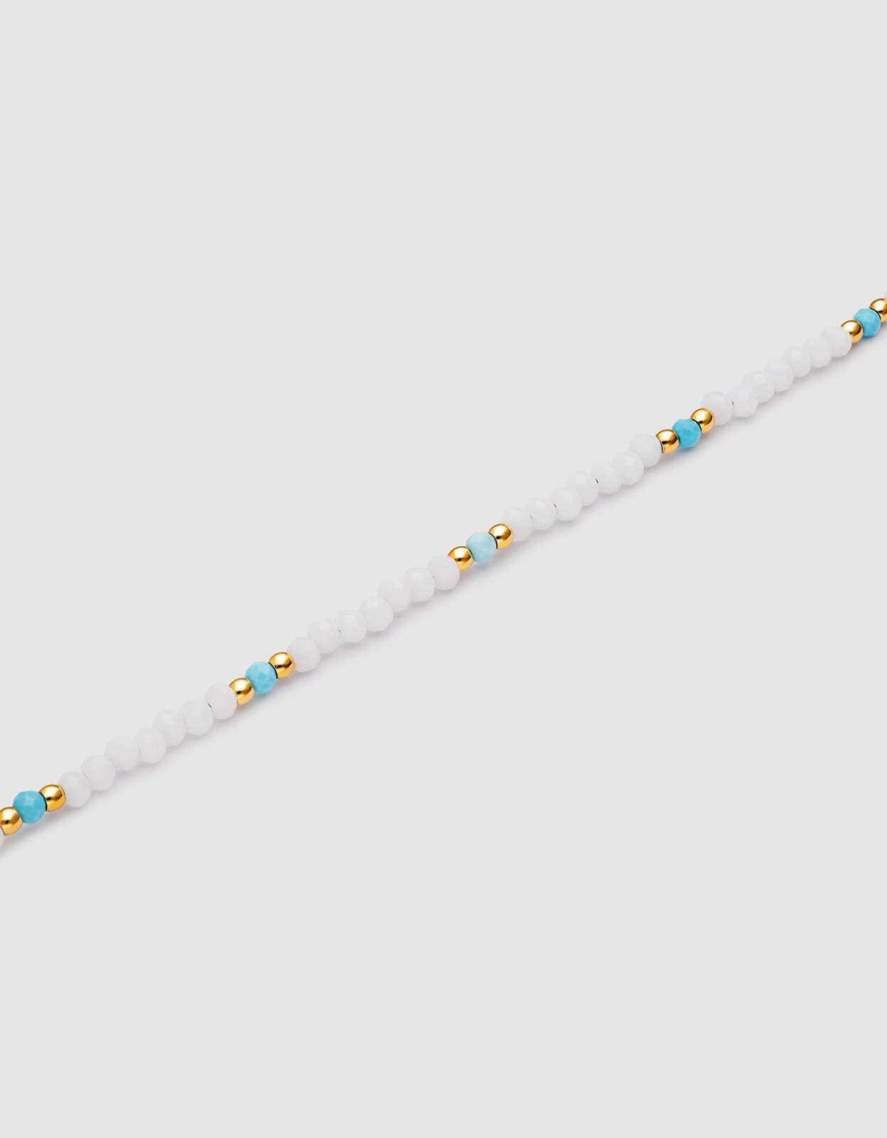 Pulsera de cadena tarifa de acero bañado en oro - Singularu - Multicolor Multicolor-3