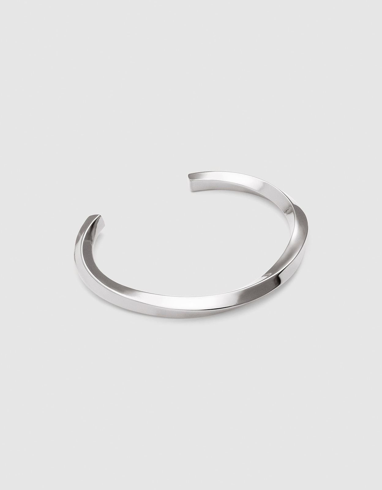 Imagen 1 de Brazalete lizze de acero Plateado